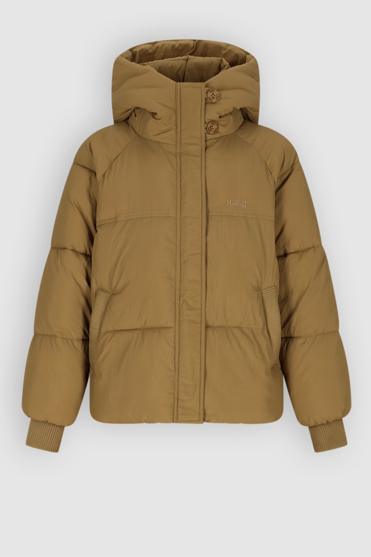 Nobell Badeau winterjas lichtbruin