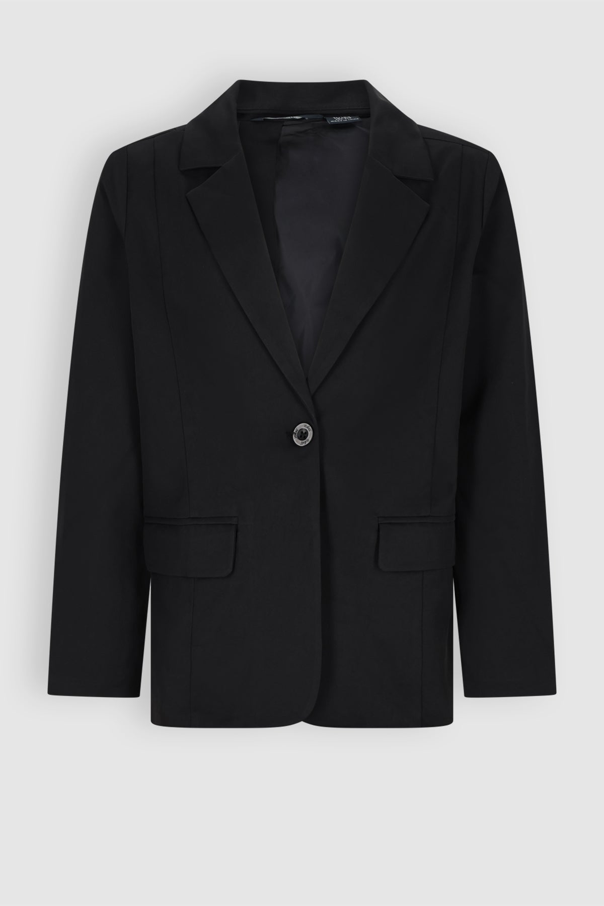 NoBell' Daze Twill Oversized Colbert Zwart