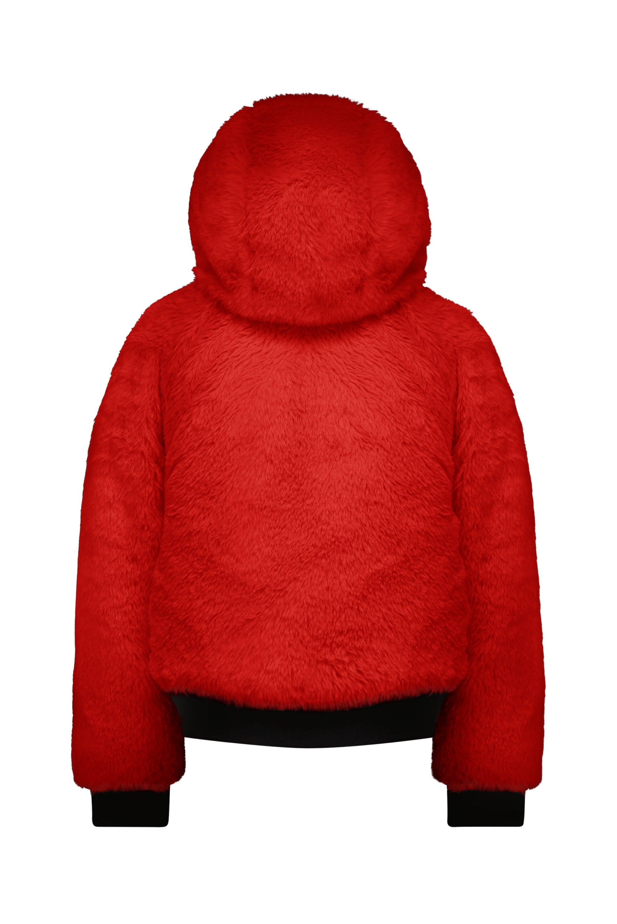 SuperRebel Polar Short Jacket Metallic Red