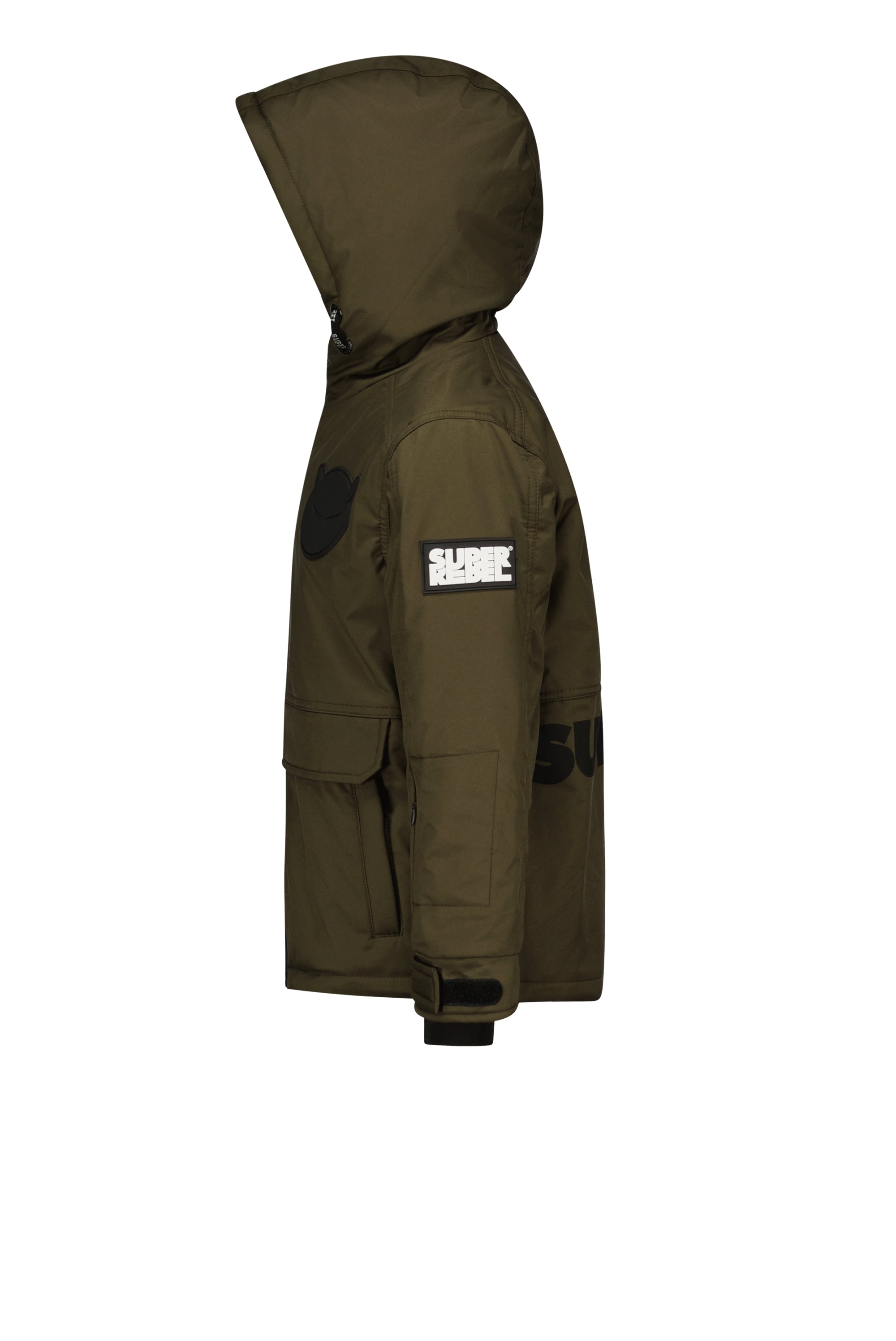 SuperRebel Space Ski Jacket Army Green