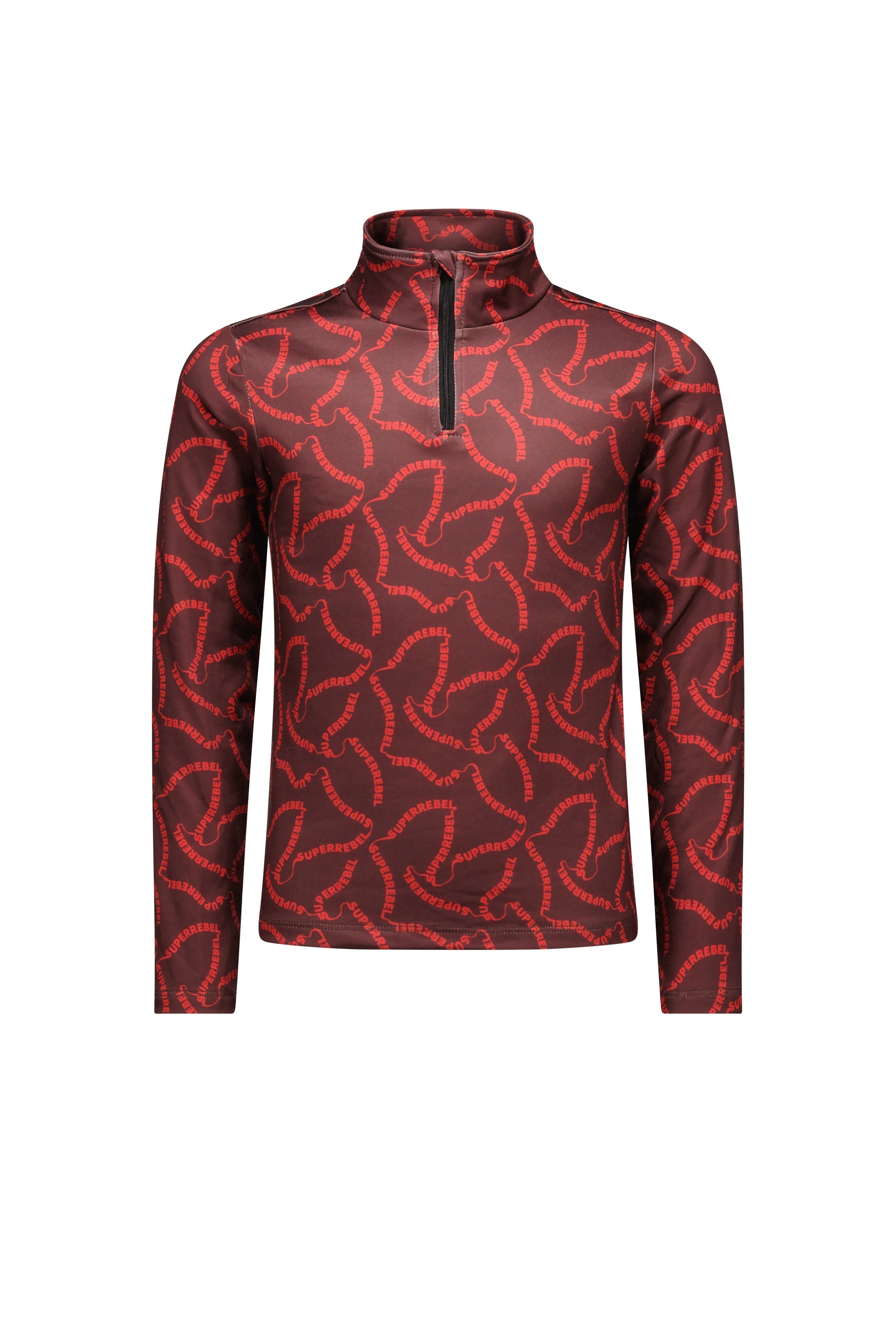 SuperRebel Spurt Ski Pullie Wine/Red
