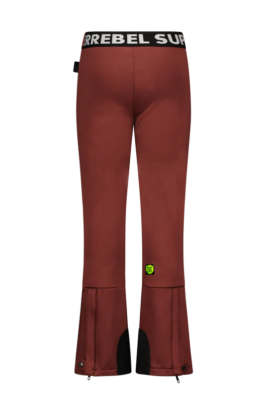 SuperRebel Speak Ski Trousers Bordeaux