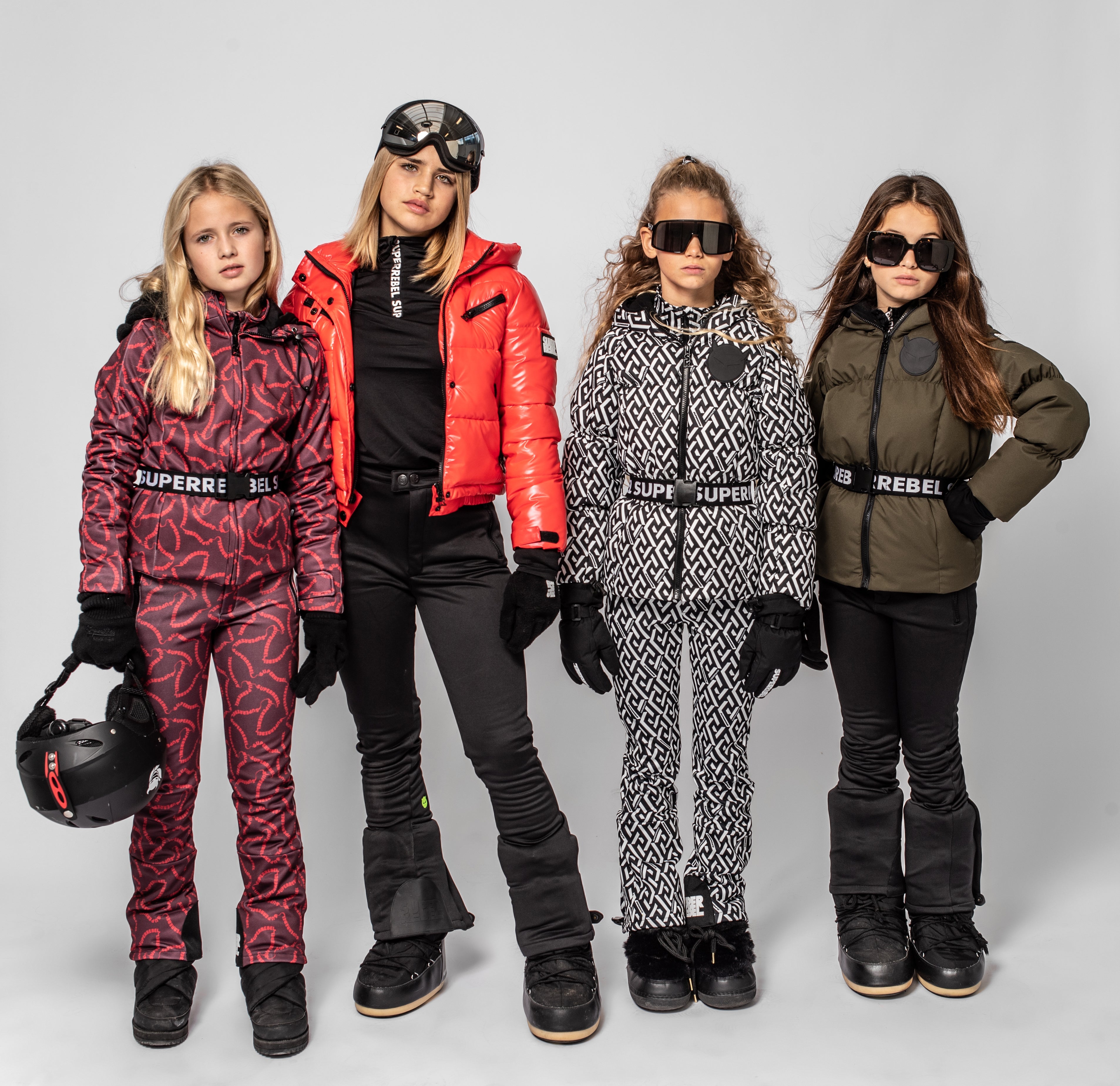 SuperRebel Speak Ski Trousers Wine/Red