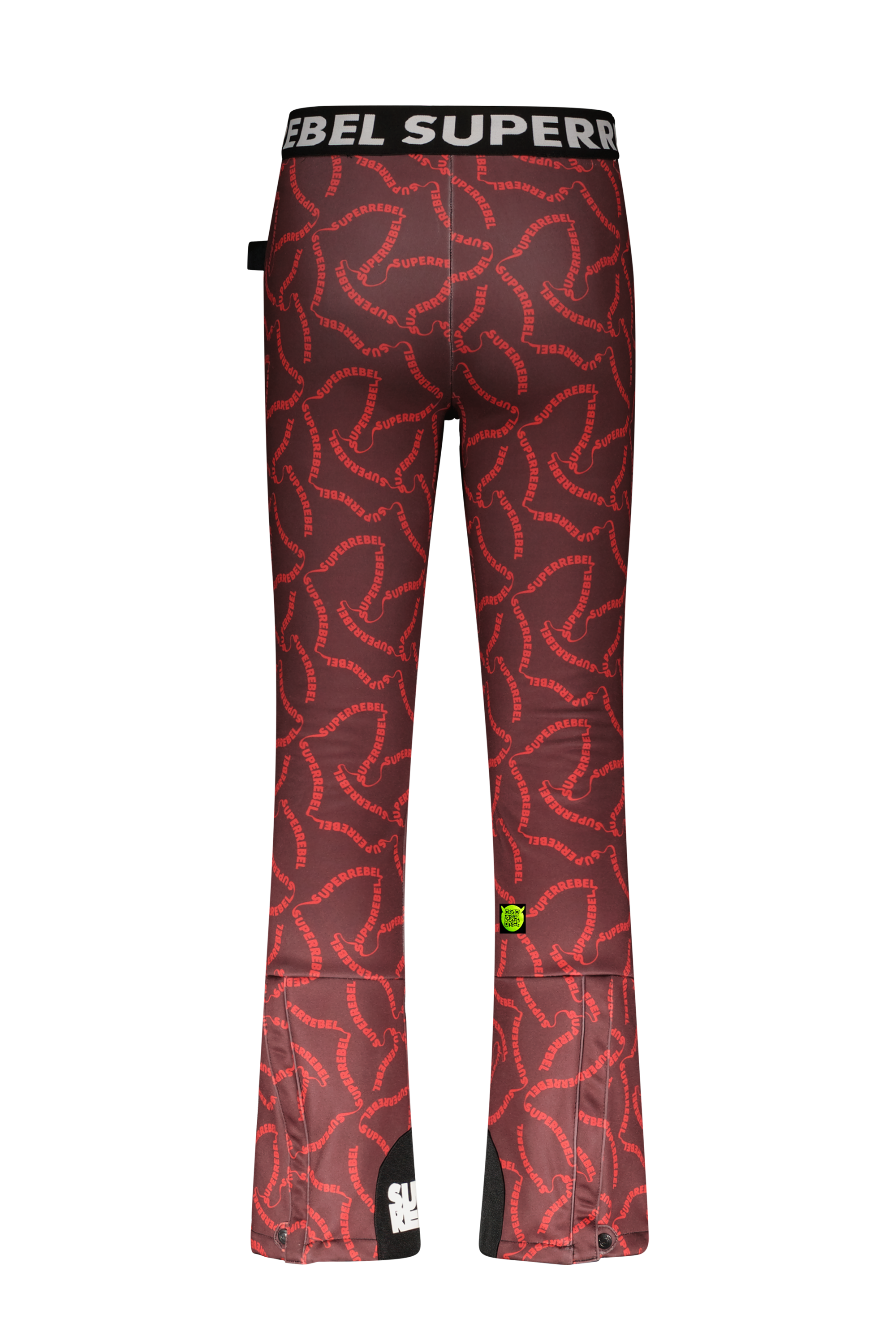 SuperRebel Speak Ski Trousers Wine/Red
