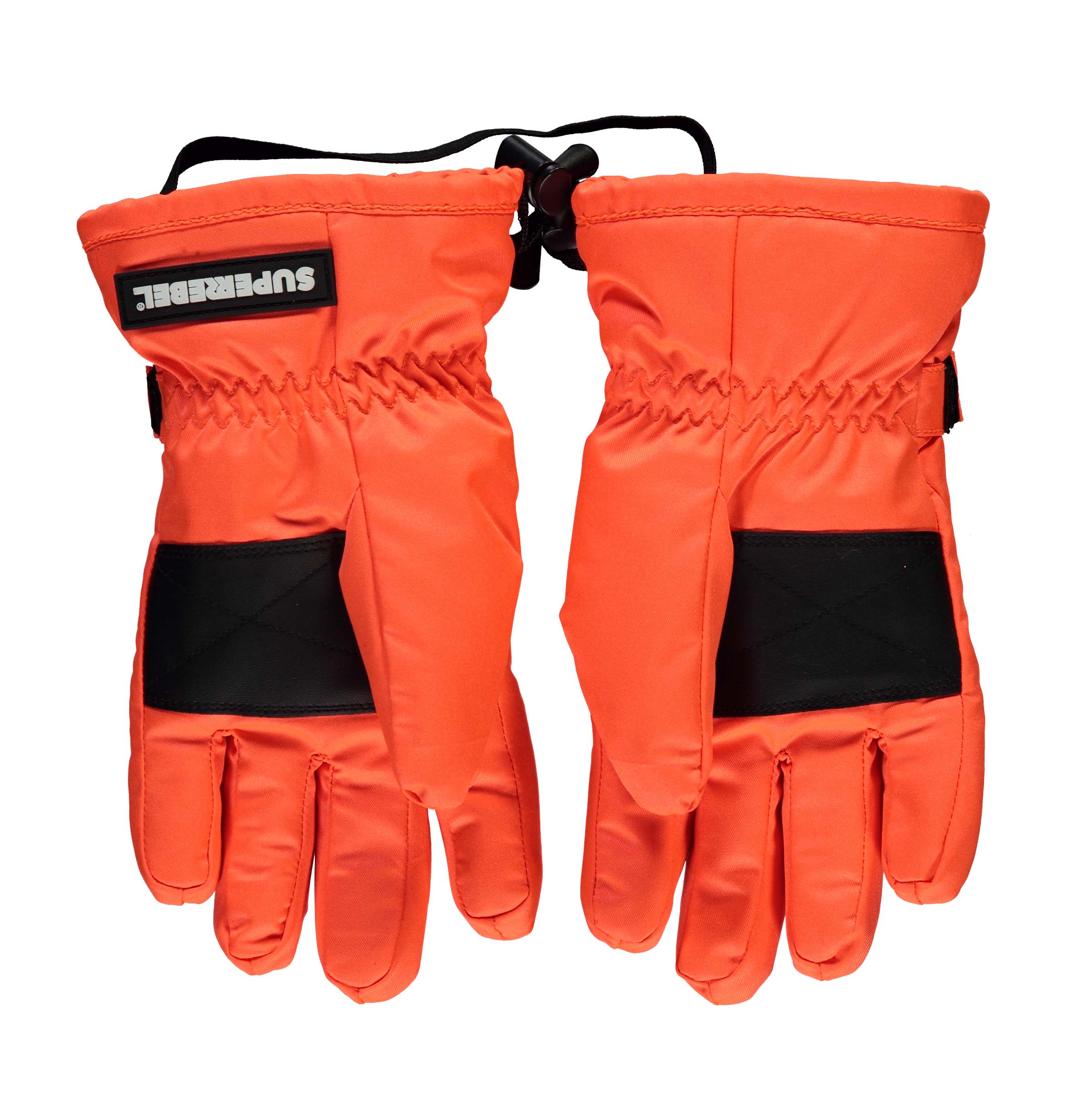 SuperRebel Nutz Ski Glove Neon Orange