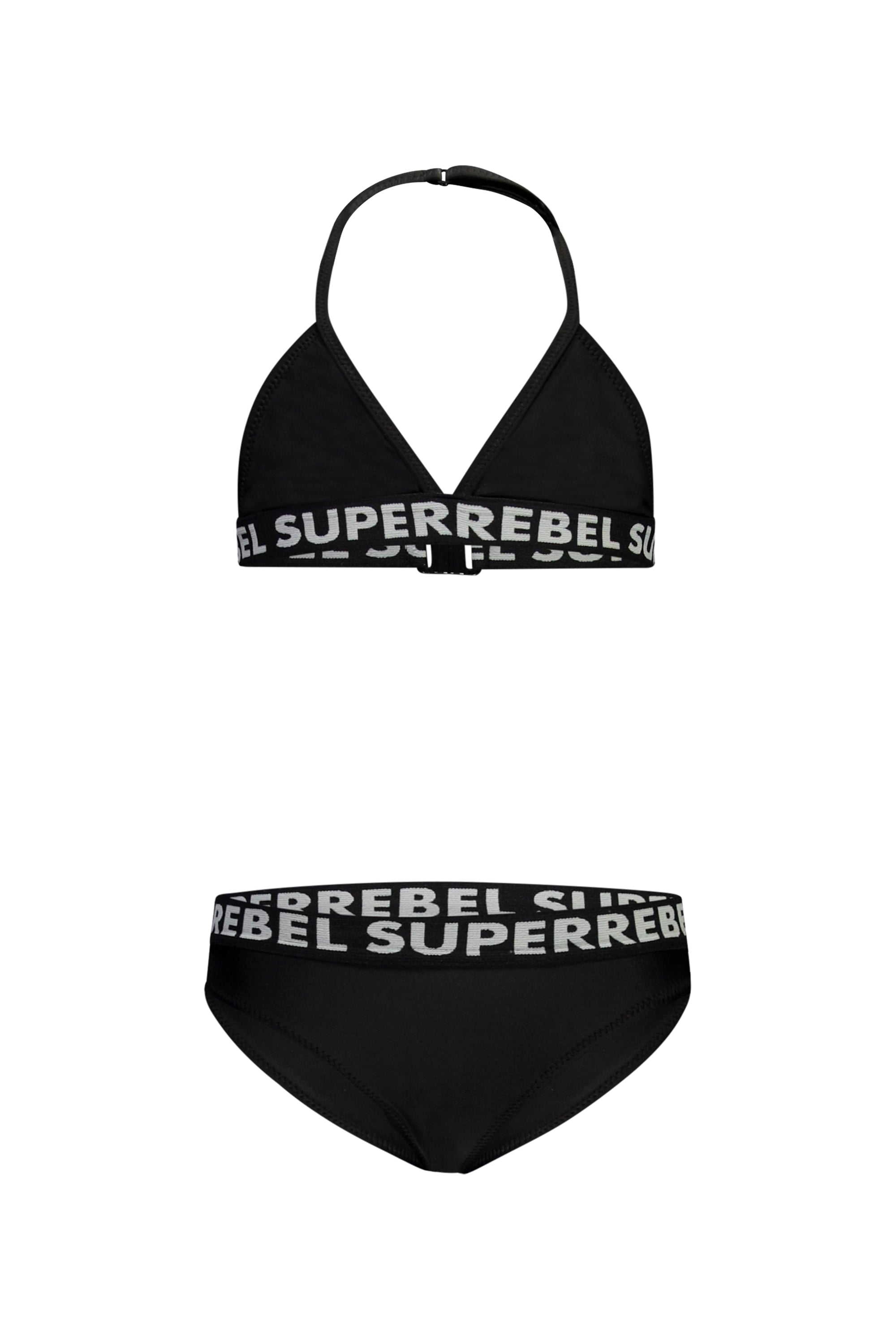 Isla Triangle Bikini Black