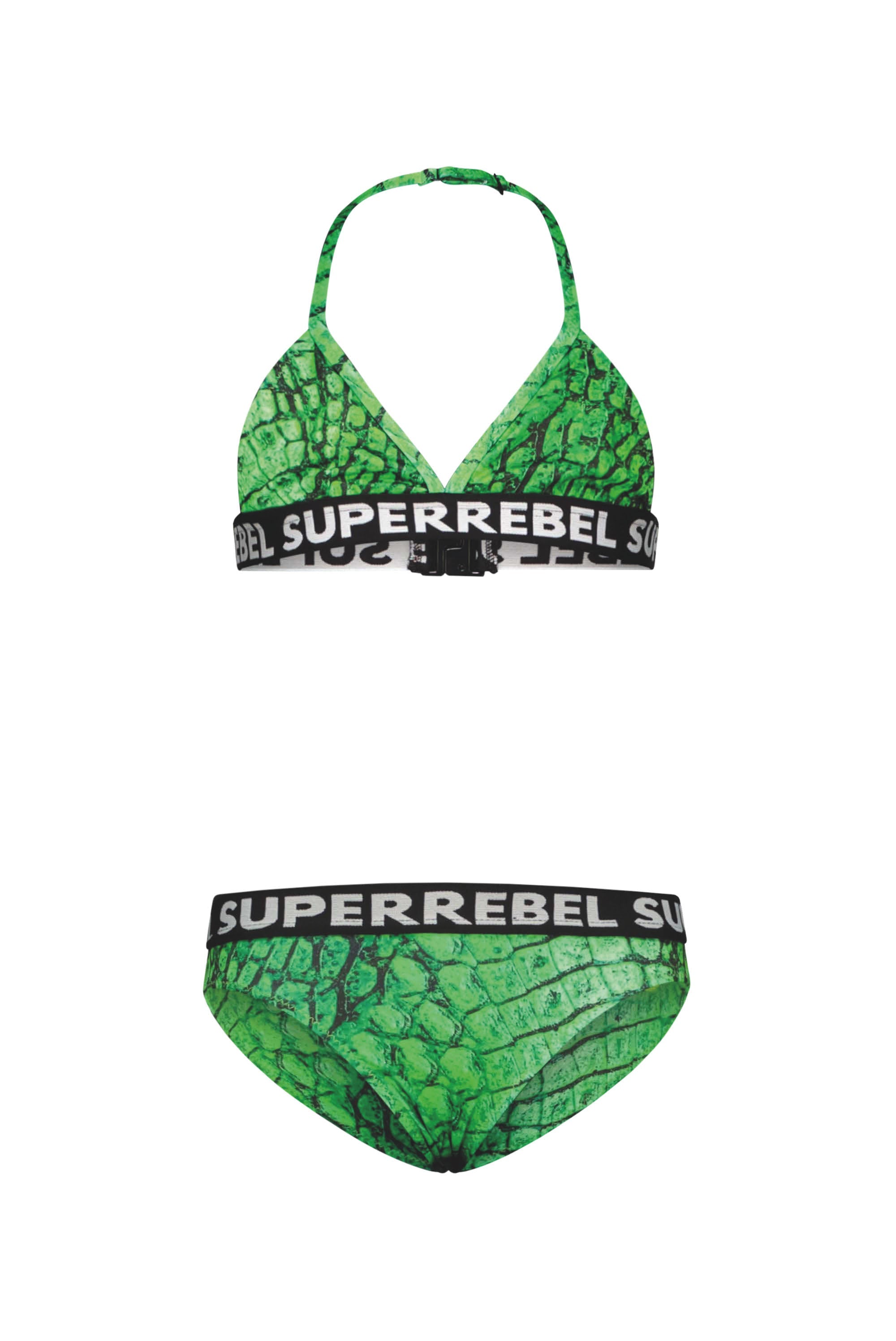 Isla Triangle Bikini Green