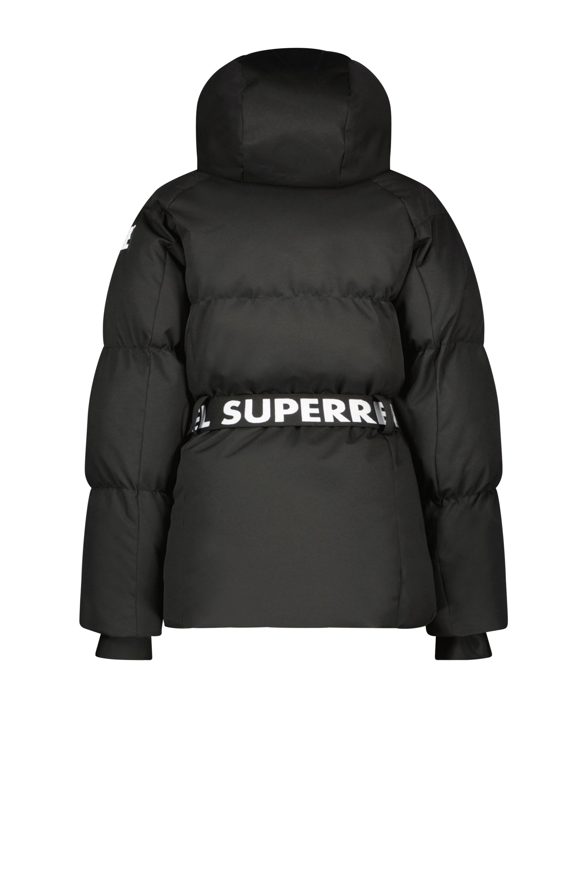 SuperRebel Puff Jacket Black
