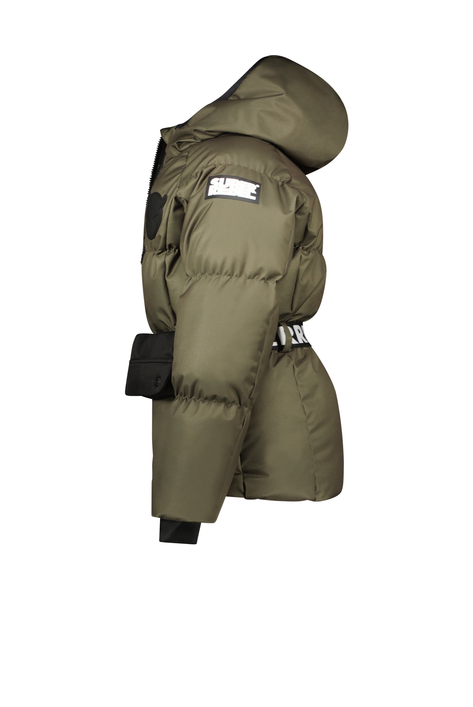 SuperRebel Puff Jacket Green