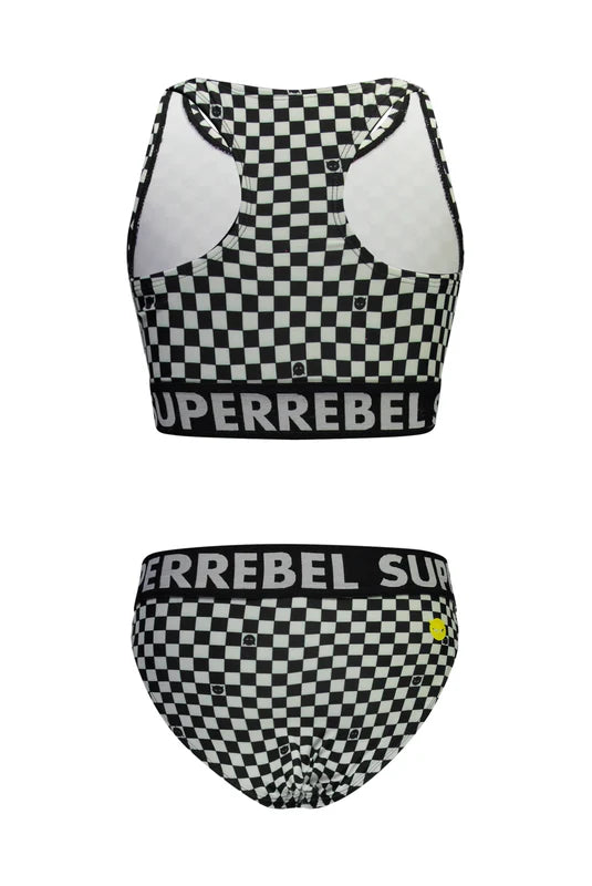 SuperRebel Carmel Block Black