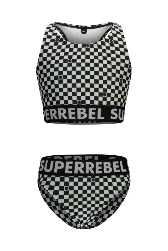 SuperRebel Carmel Block Black