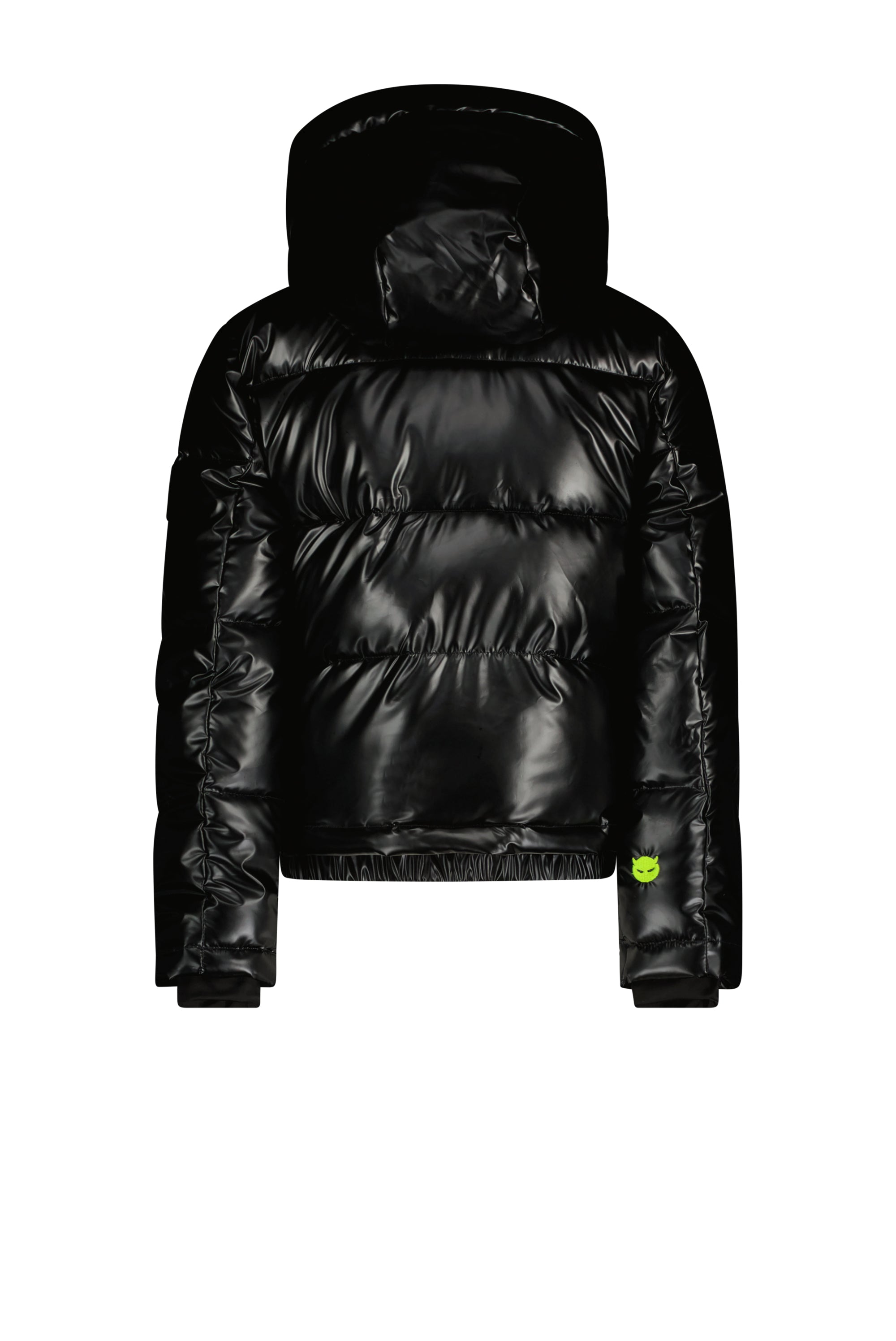 SuperRebel Spicy Girls Hooded Ski Jacket Black