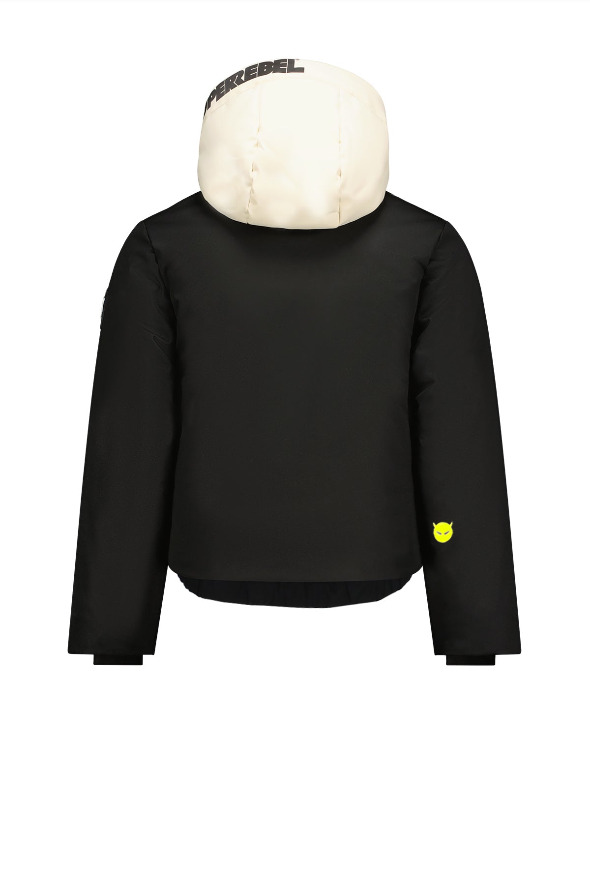 SuperRebel Celi Girls Bomber Winter Jacket Black