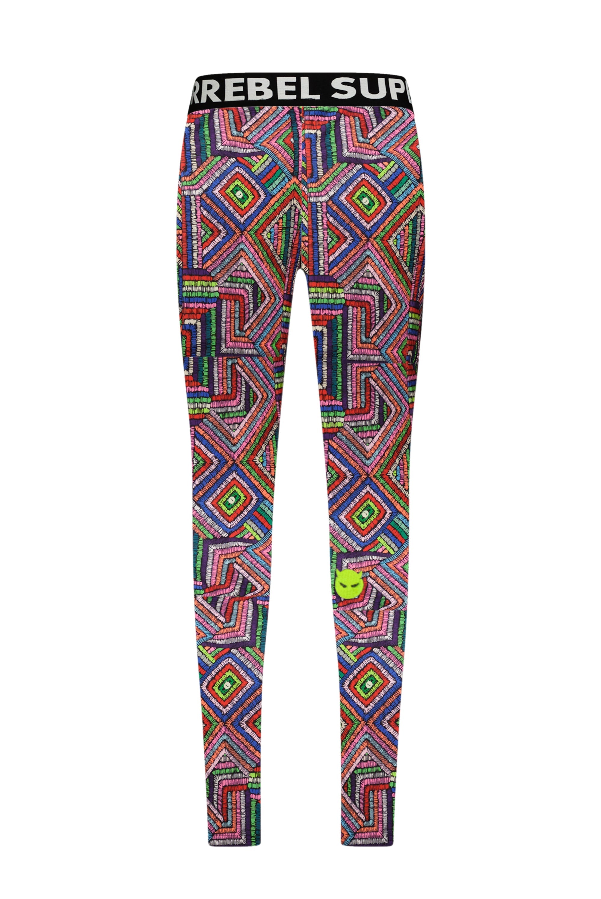 SuperRebel Spunk Underpant / Legging Purple Aop