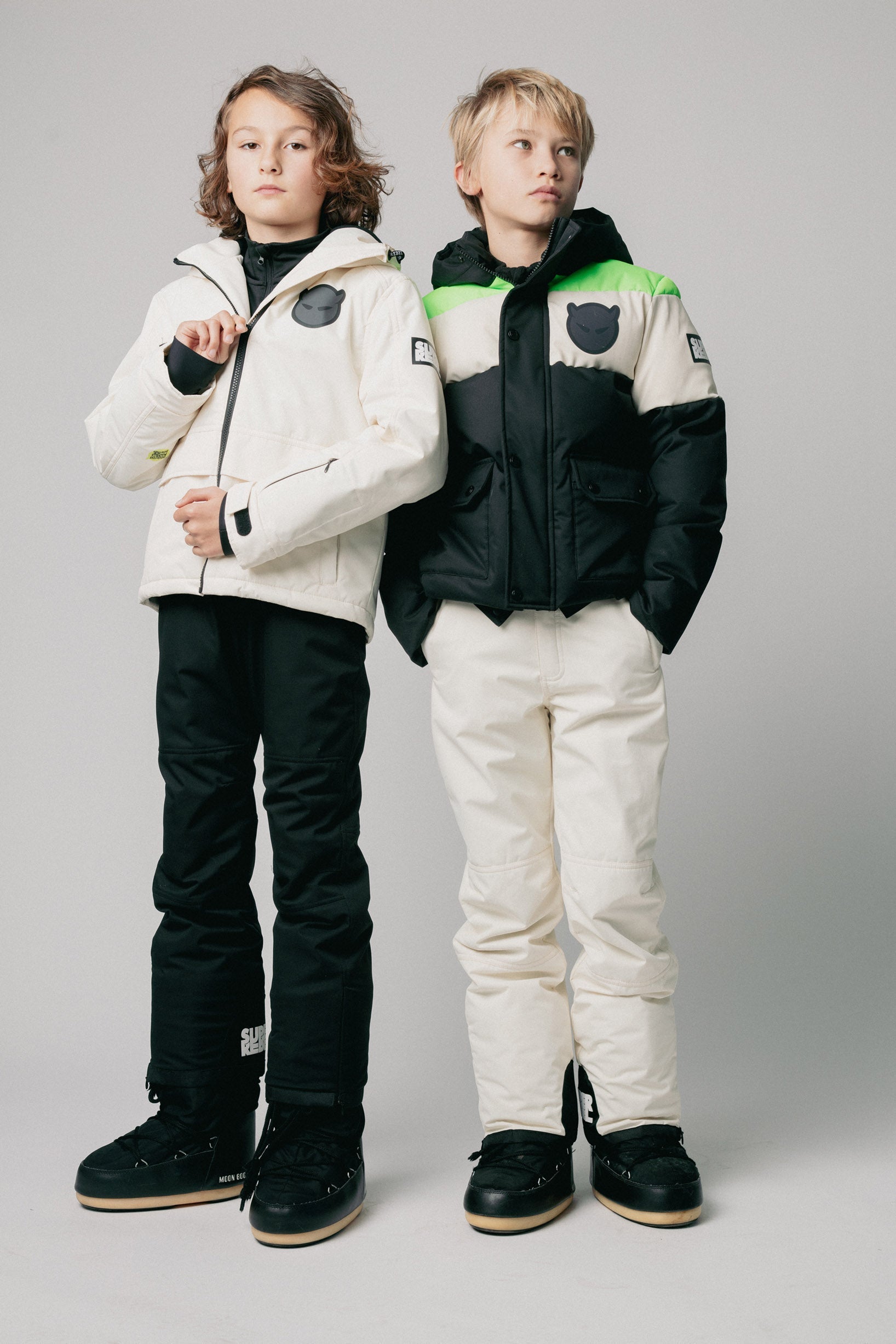 SuperRebel Space Ski Twill Jacket White