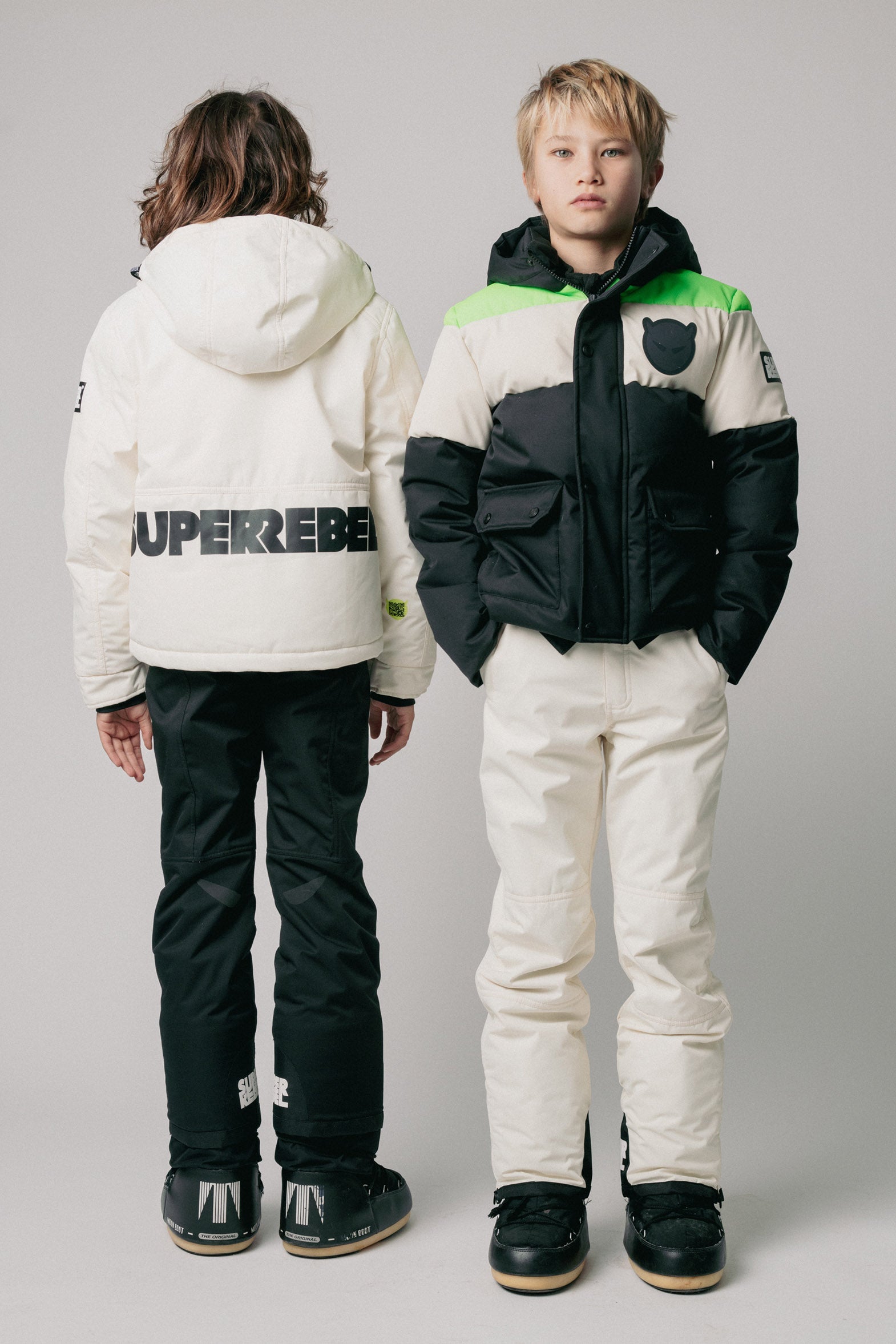 SuperRebel Space Ski Twill Jacket White