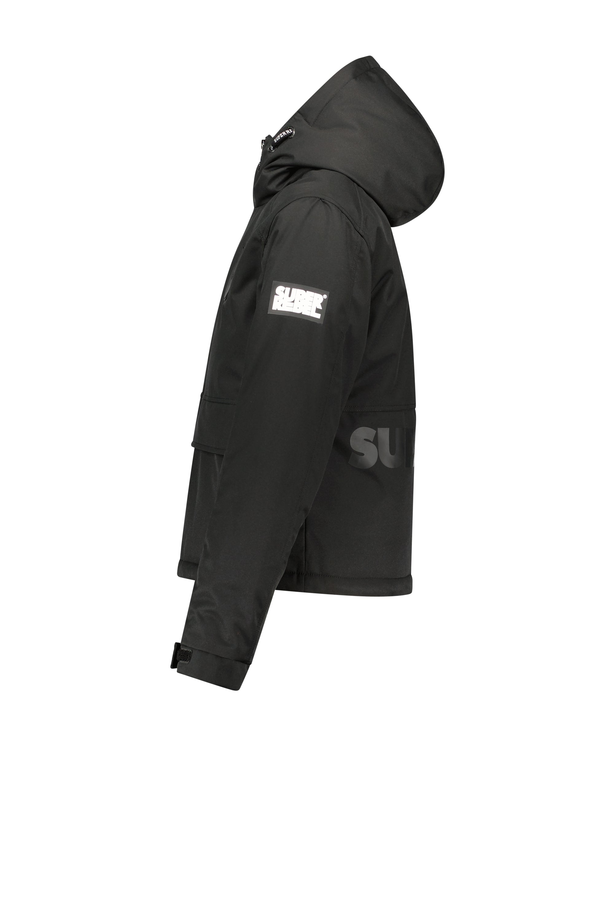 SuperRebel Space Ski Twill Jacket Black