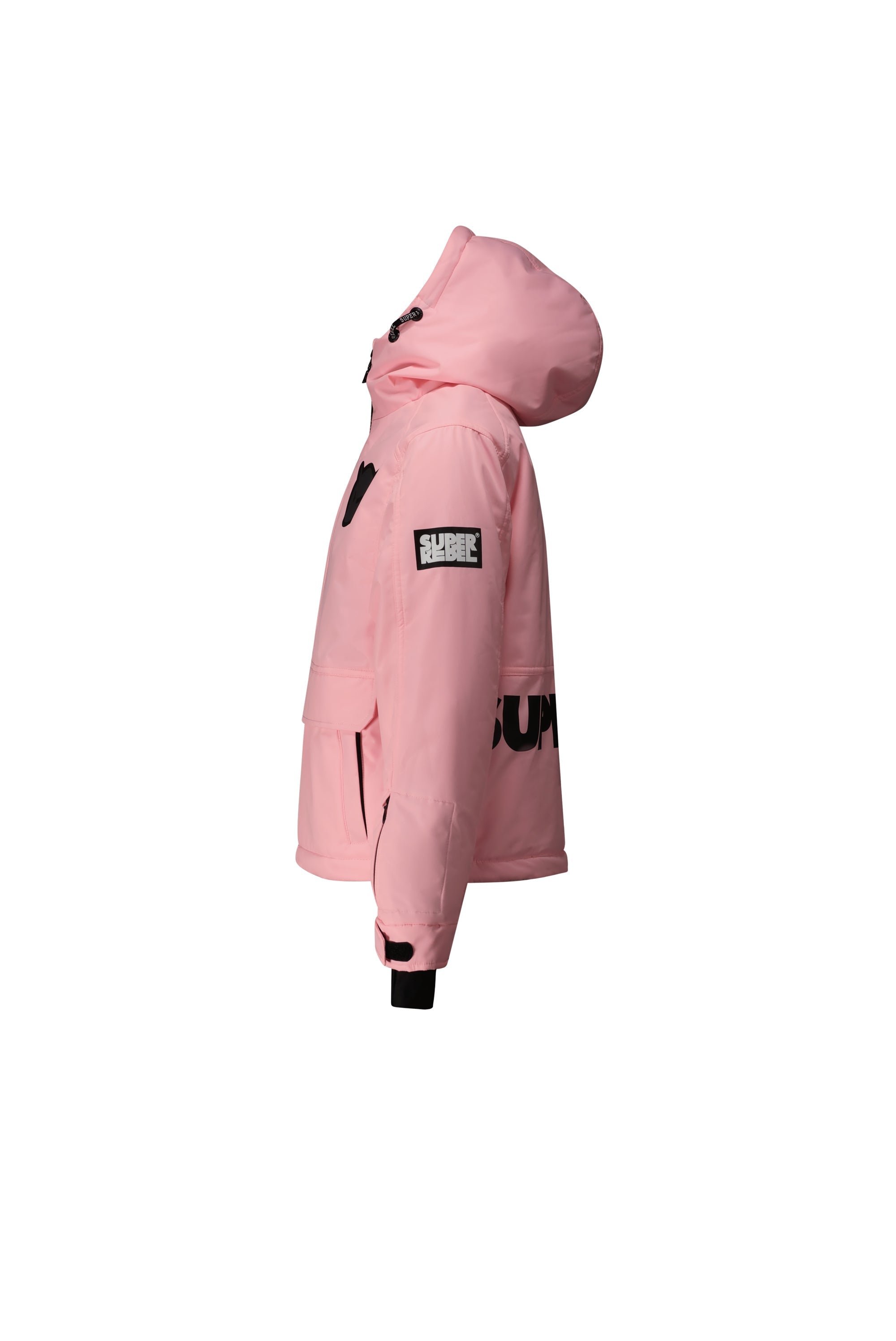SuperRebel Space Ski Twill Jacket Pink