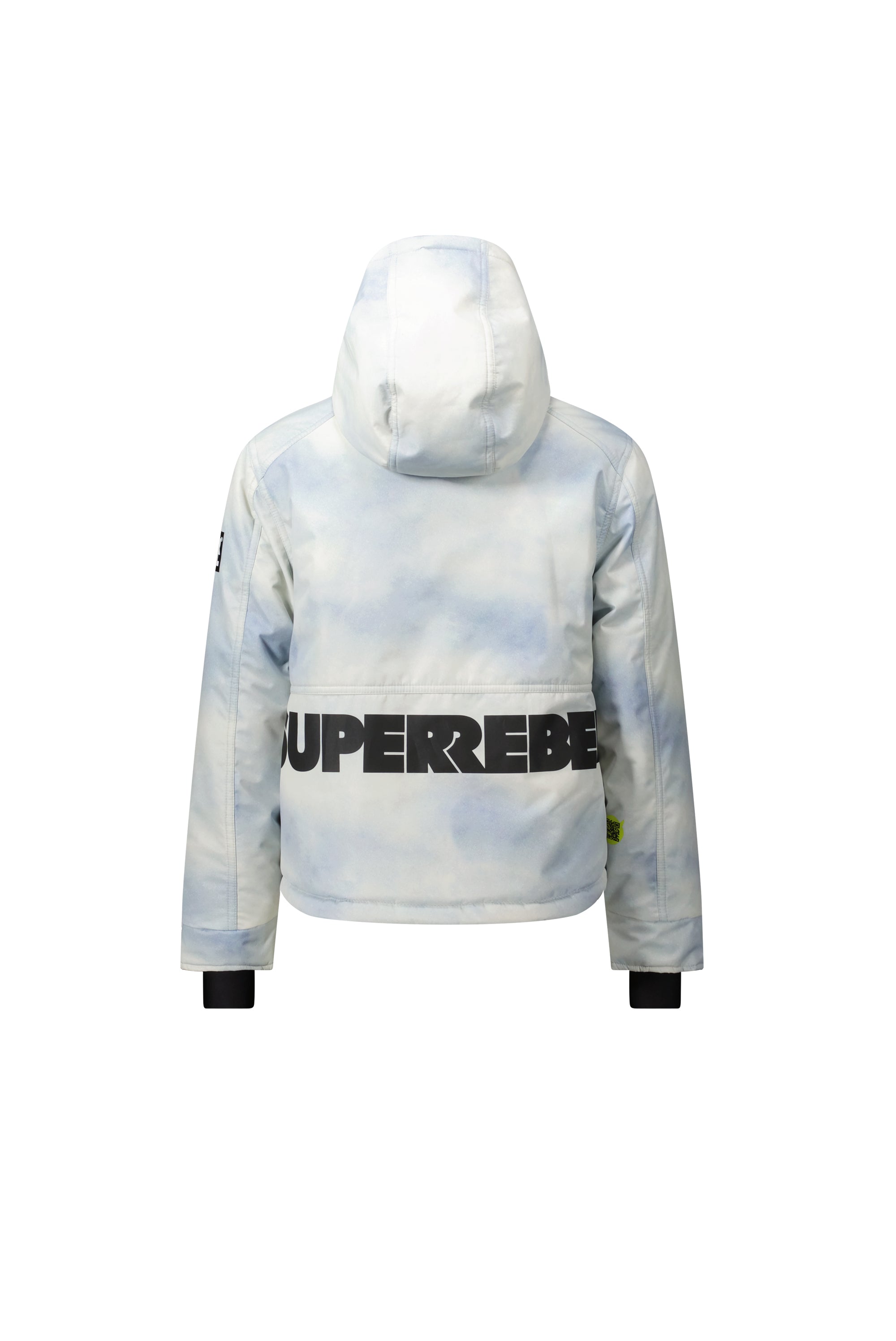 SuperRebel Space Ski Twill Jacket Blue Aop