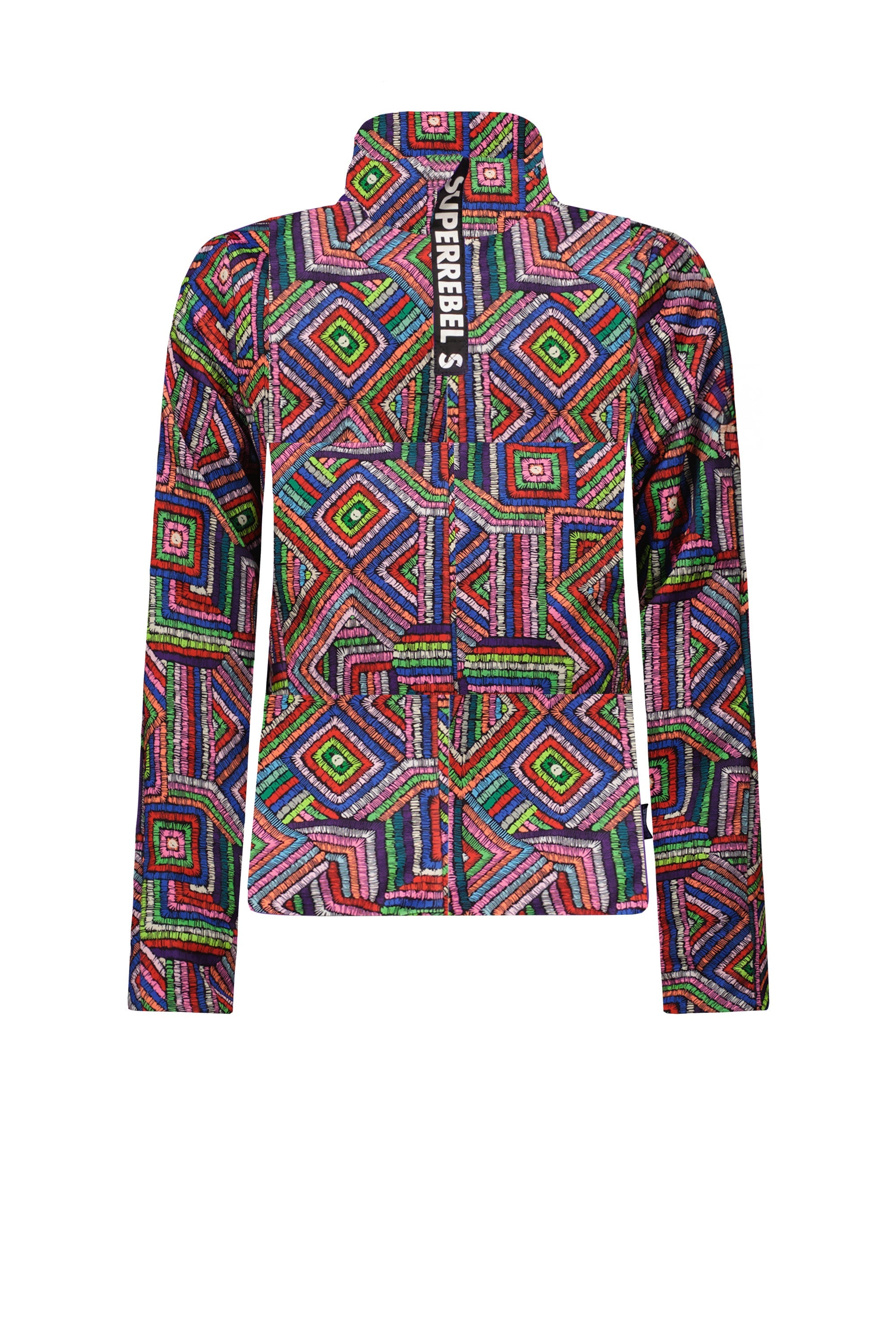SuperRebel Spurt Ski Sport Jersey Pully Purple Aop