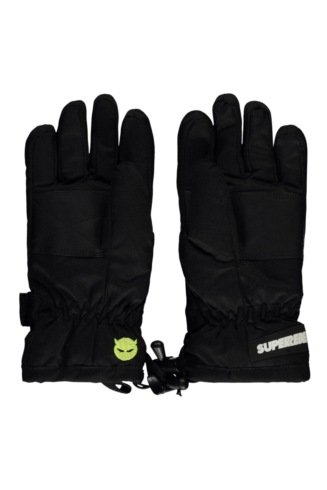 SuperRebel Nutz Ski Glove Black