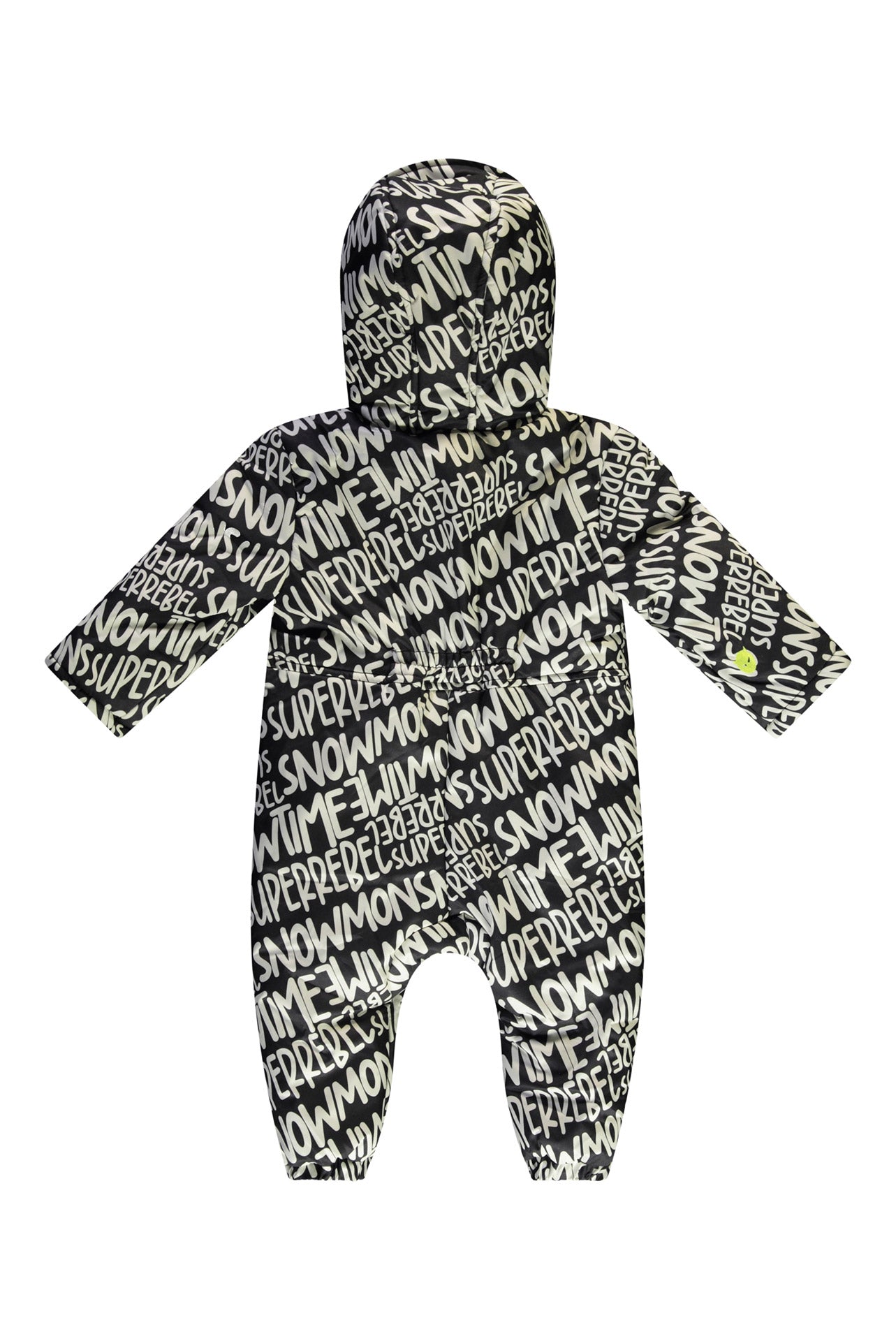SuperRebel Xbaby Ski Babysuit Black Aop