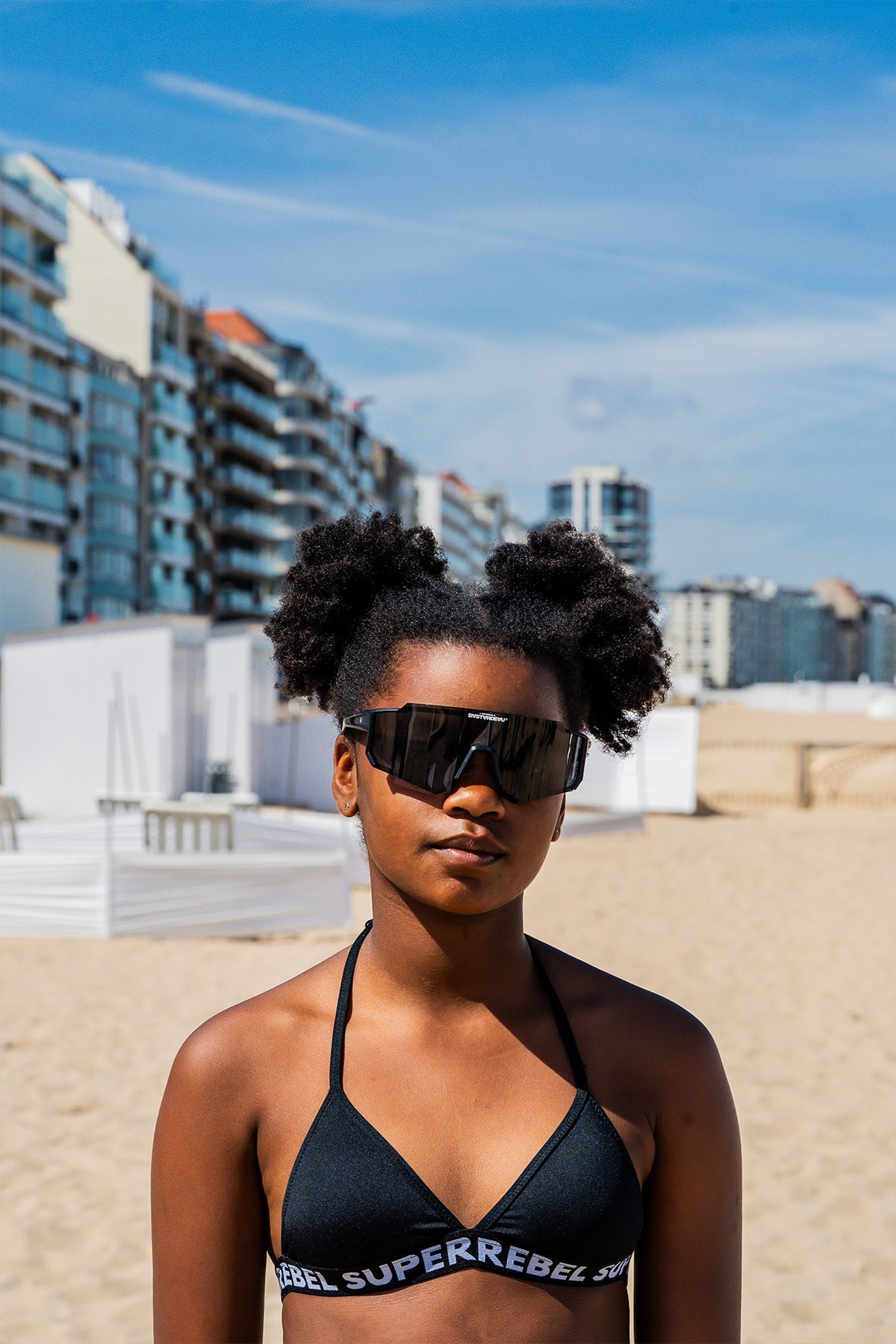 Isla Triangle Bikini Black Swimwear