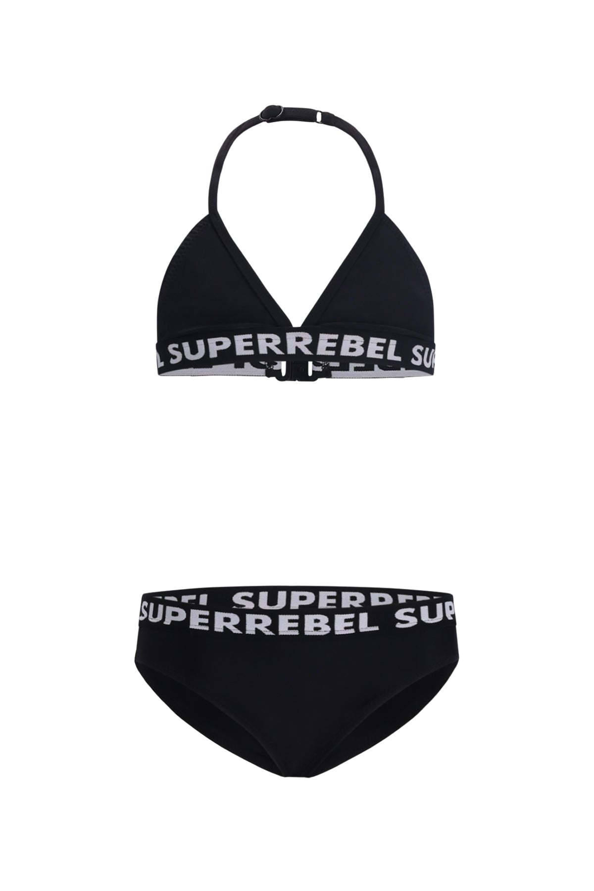 Isla Triangle Bikini Black Swimwear