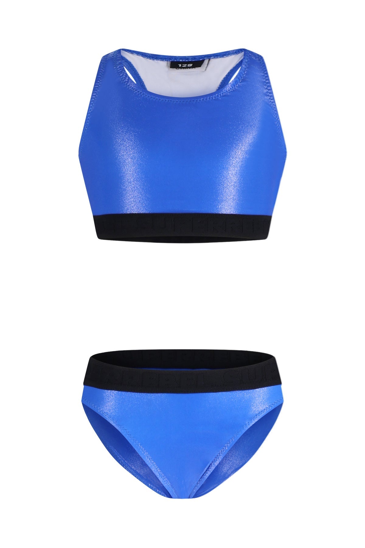 Carmel Tanktop Bikini Metallic Blue