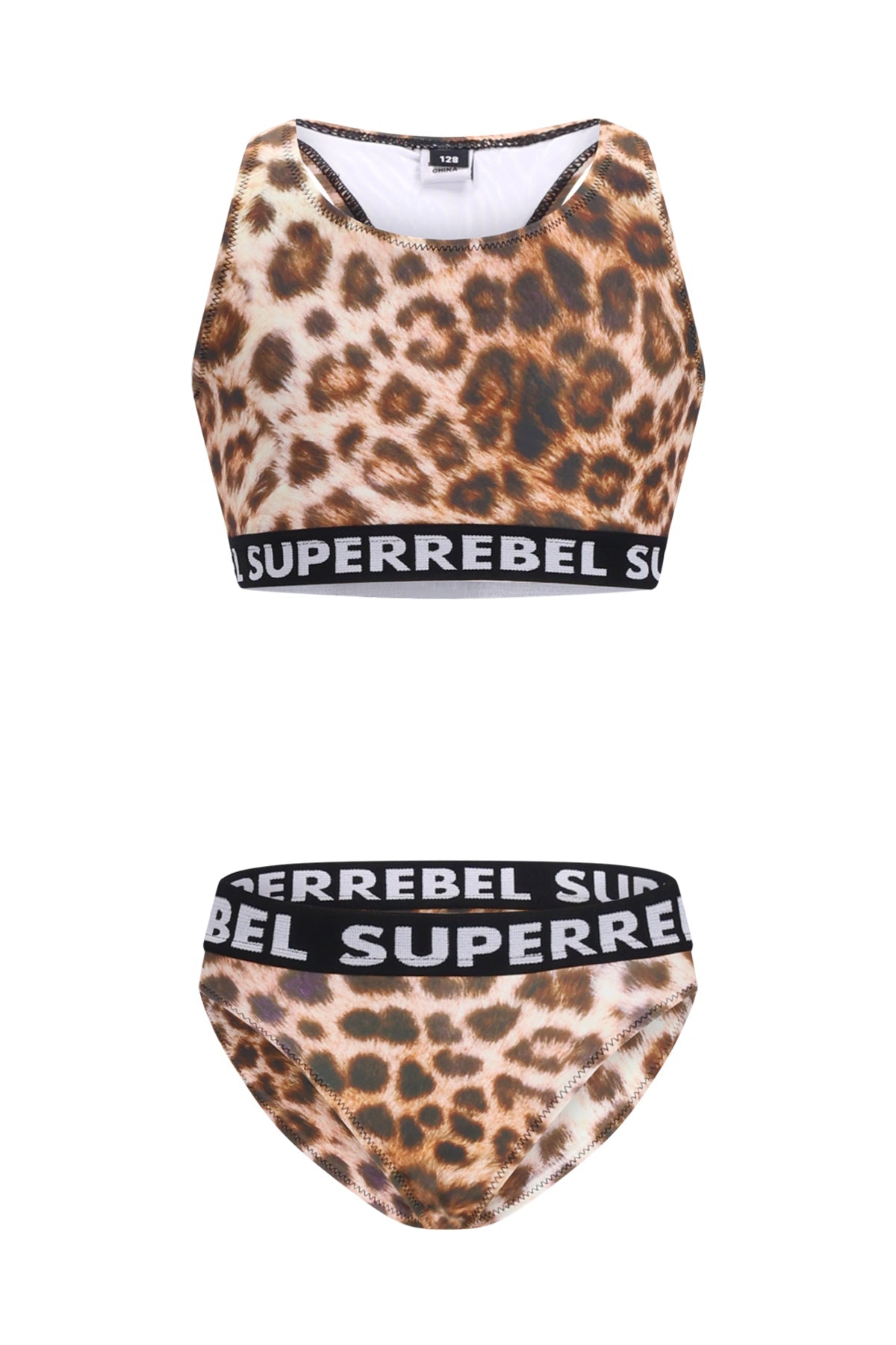 Carmel Tanktop Bikini Leopard Alloverprint Brown