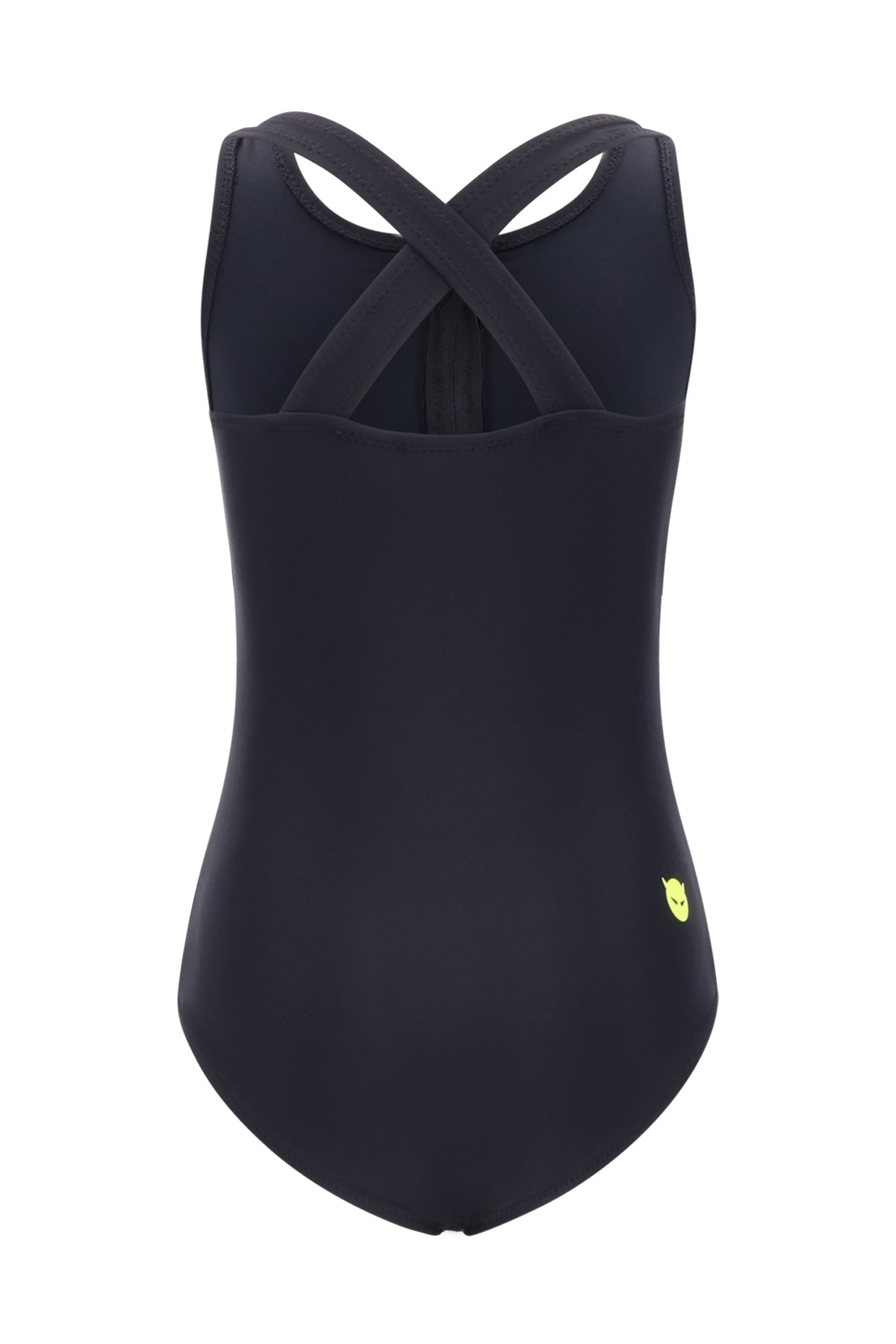 Paradise Bathingsuit with SuperRebel placket Black