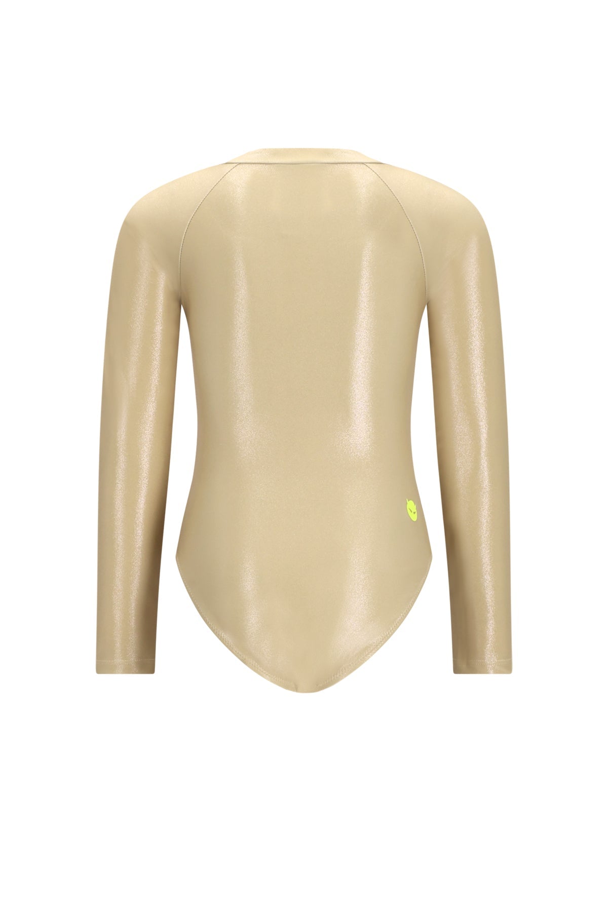 Bahama Swimsuit Long Sleeve Metallic Gold