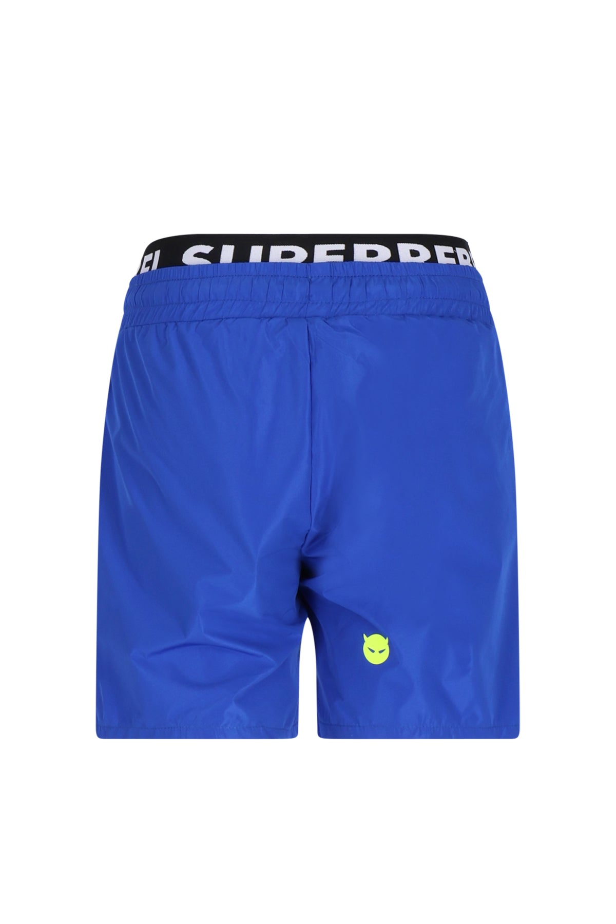 Vulcano Swimhort With Pockets and zippers Fluo Blue