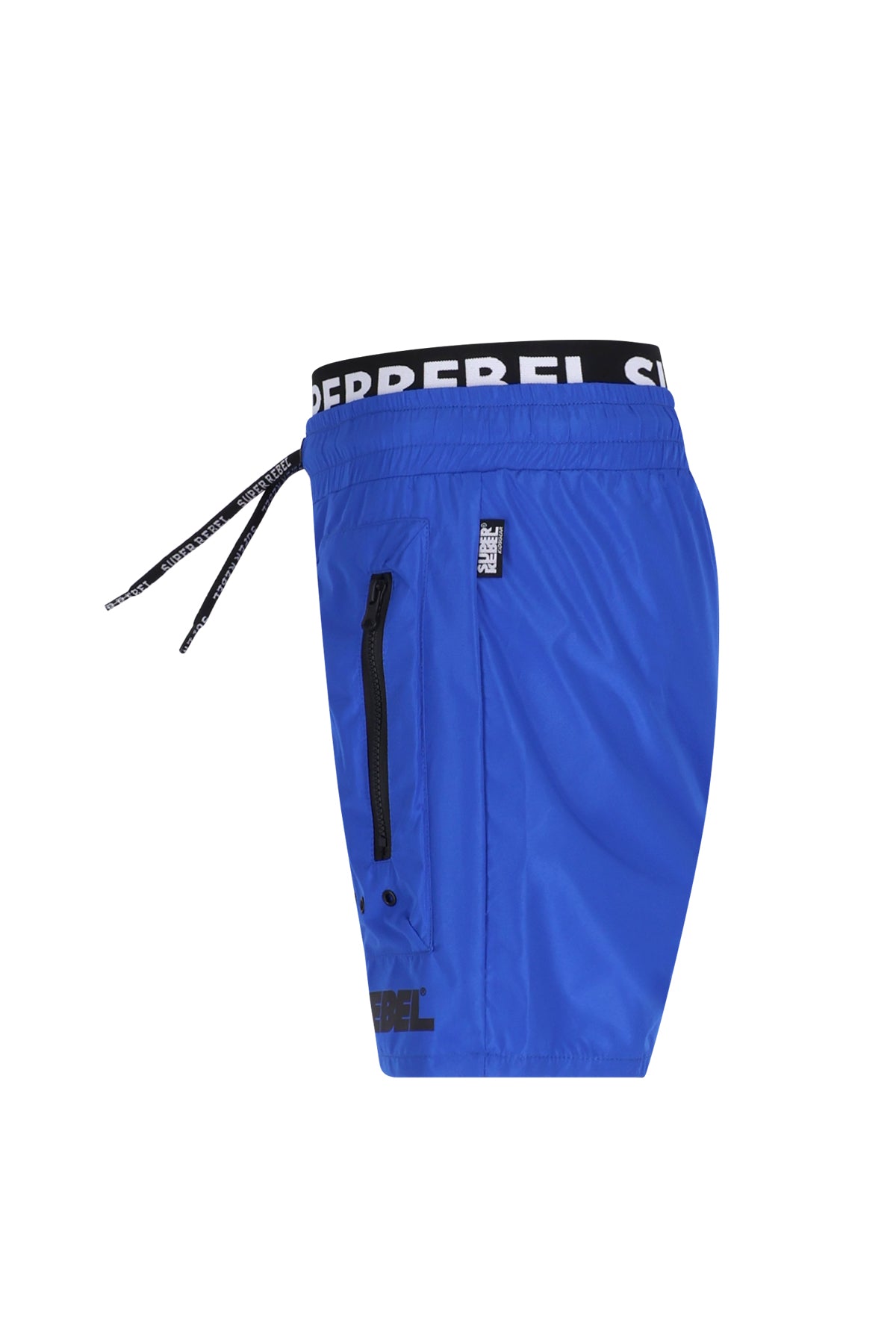 Vulcano Swimhort With Pockets and zippers Fluo Blue