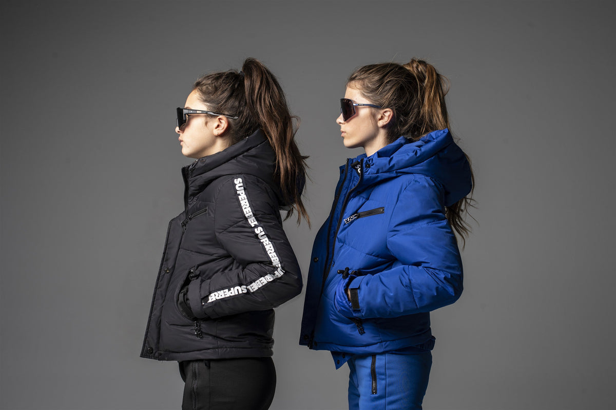 SuperRebel SPICY-T ski-jas met capuchon blauw