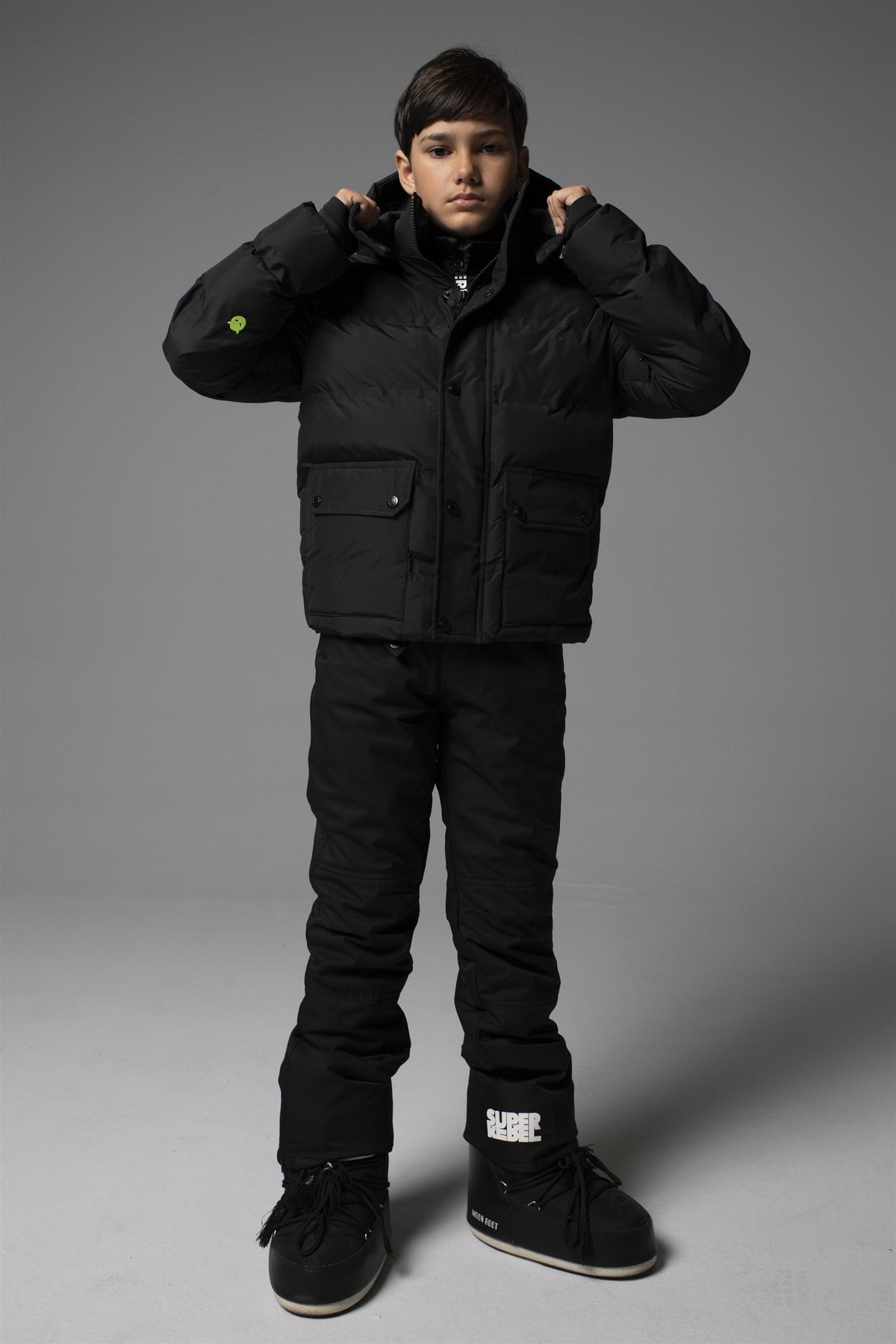 SPEED Ski Pants Dark Black