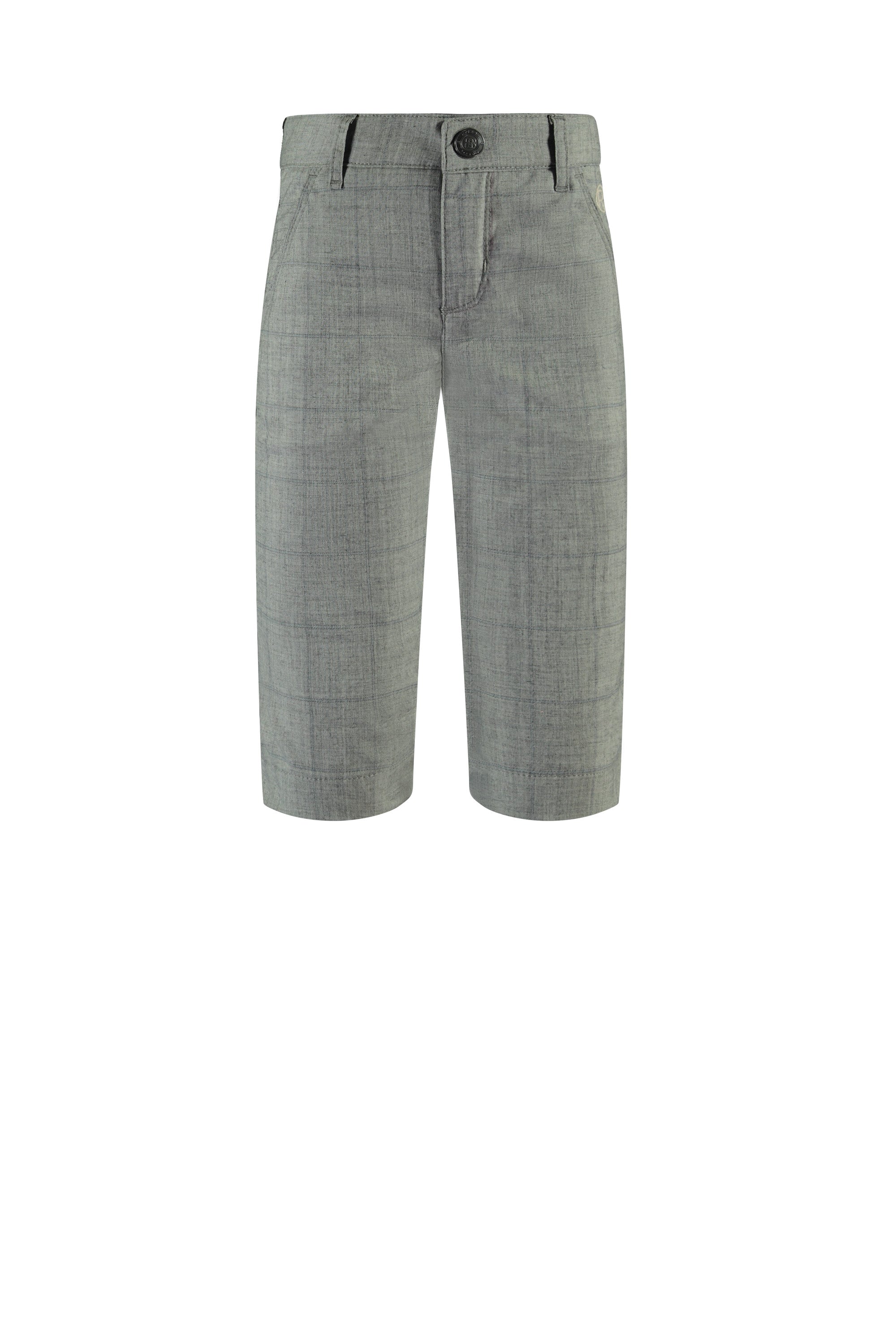Thieu Shorts – Light Grey Check