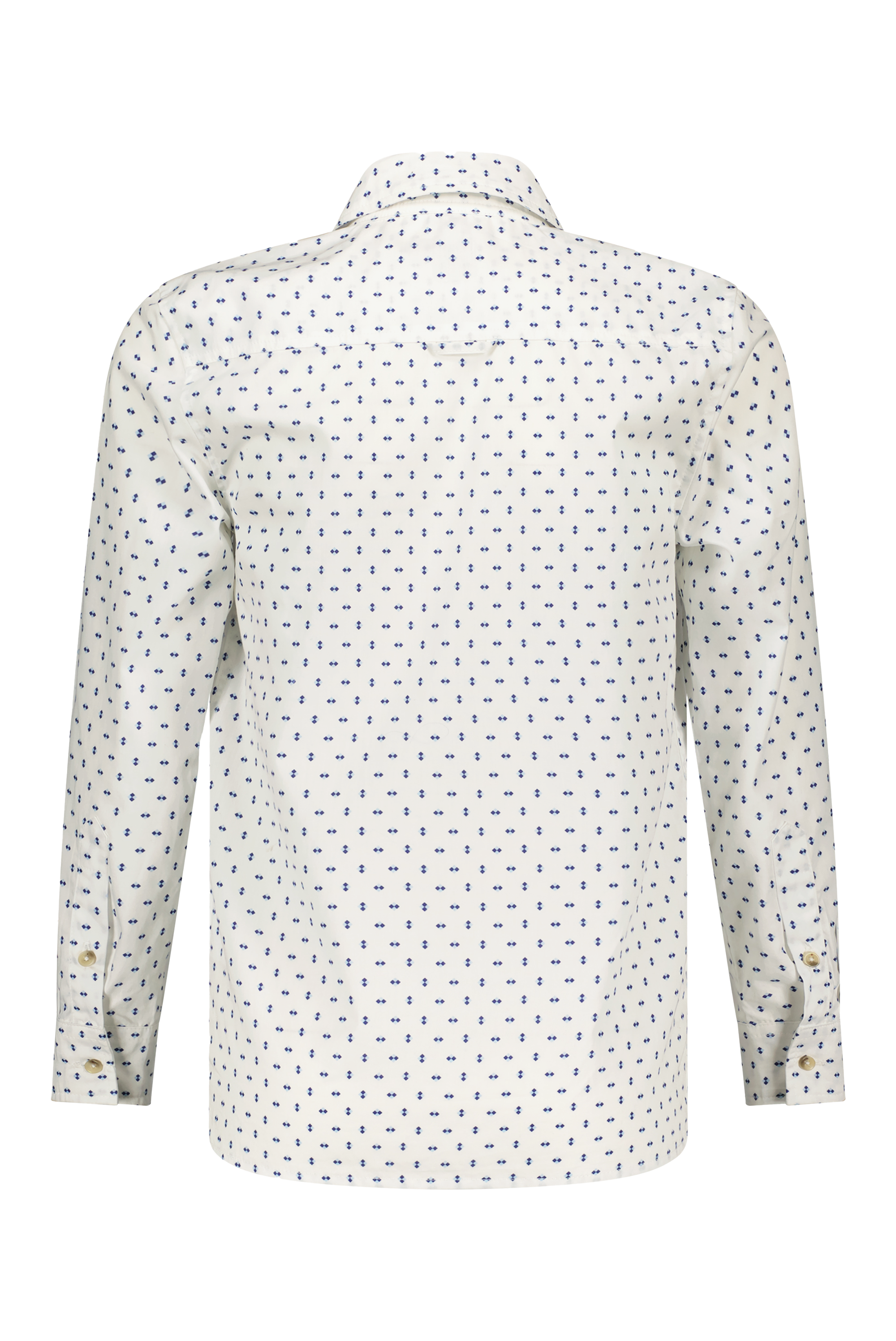 Oscar Shirt White/Blue