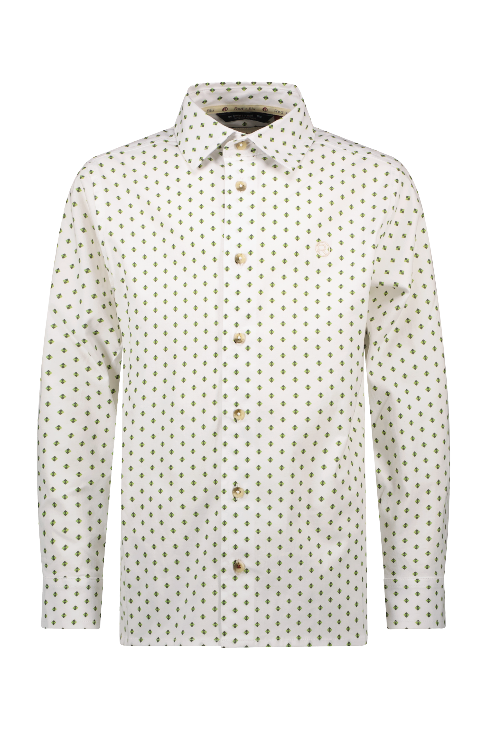 Oscar Shirt White/Green