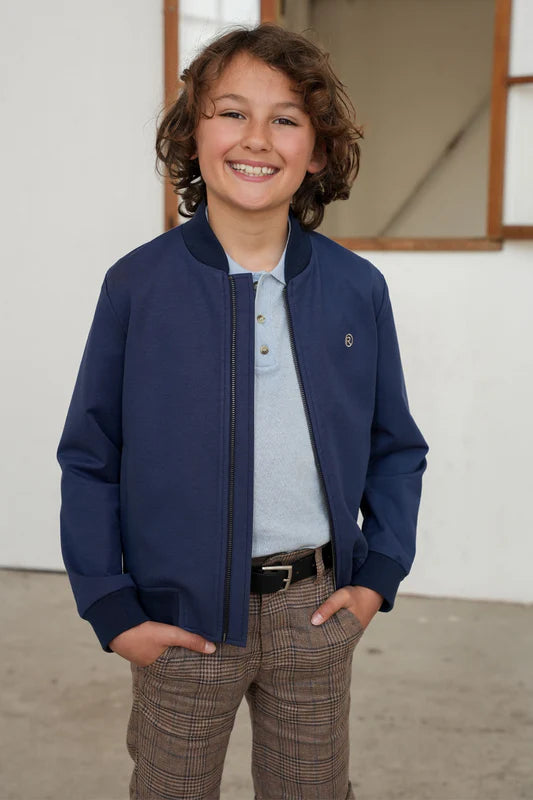 Red&Blu Steve Bomber indigo Jersey