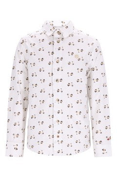 Red&Blu Oliver Hemd met scooter print