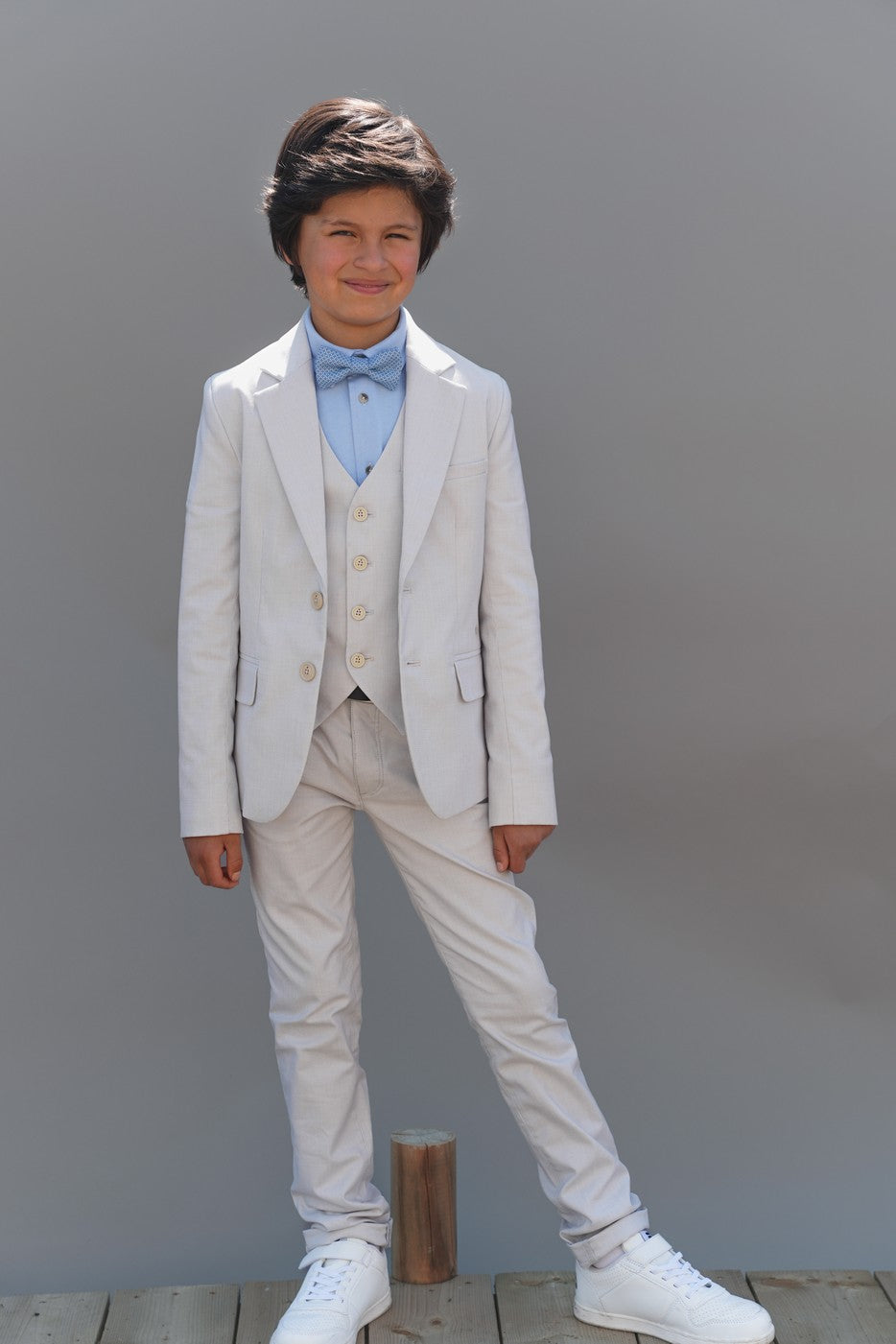 Red&Blu Bob blazer Licht Grijs