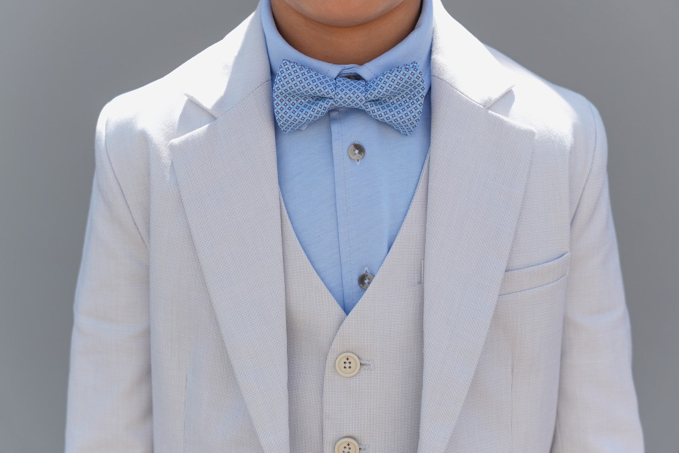 Red&Blu Bob blazer Licht Grijs