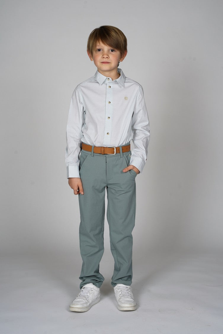 Red&Blu Parker pantalon grijs groen