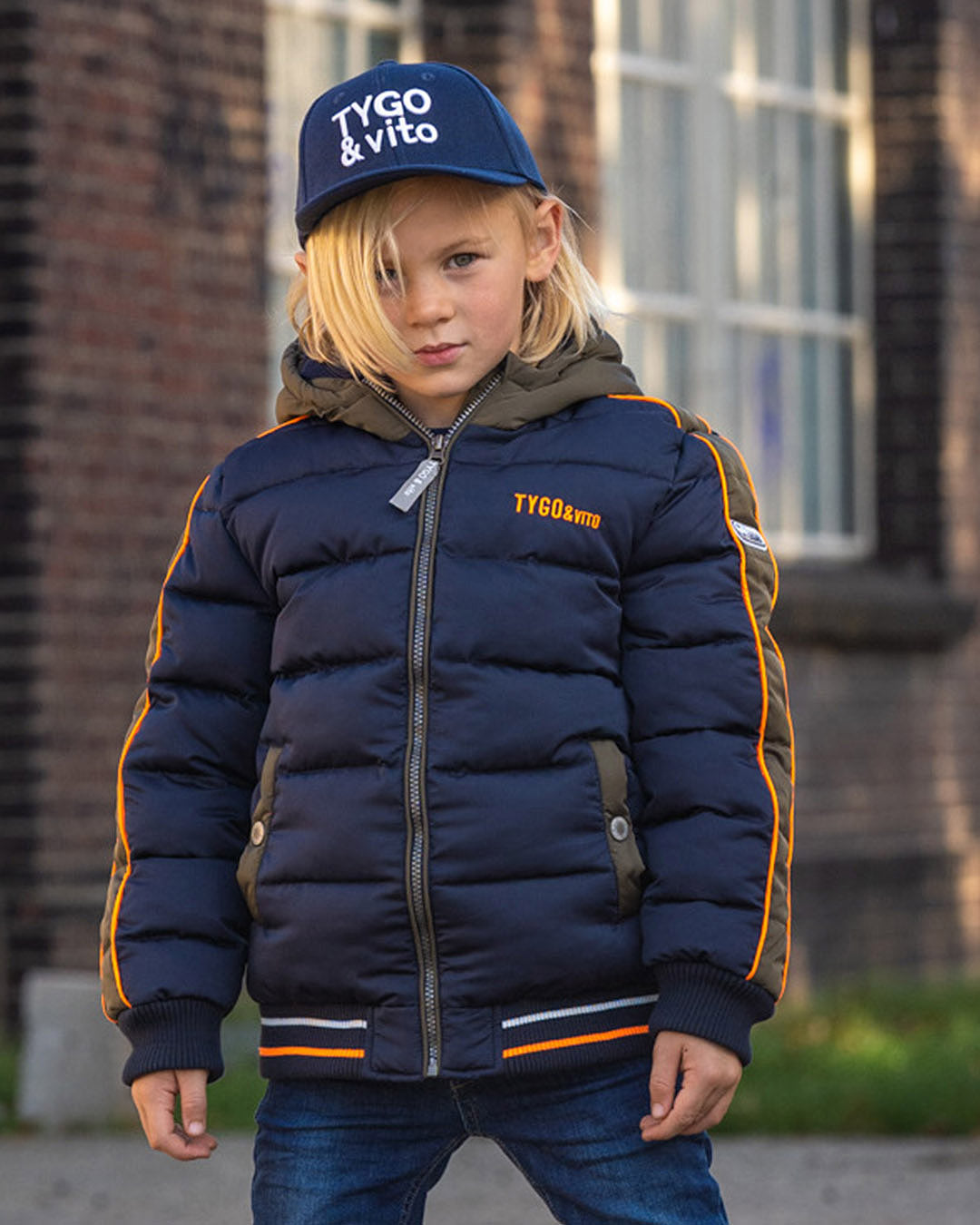 Winterjas Jens Donker Blauw - TYGO&vito