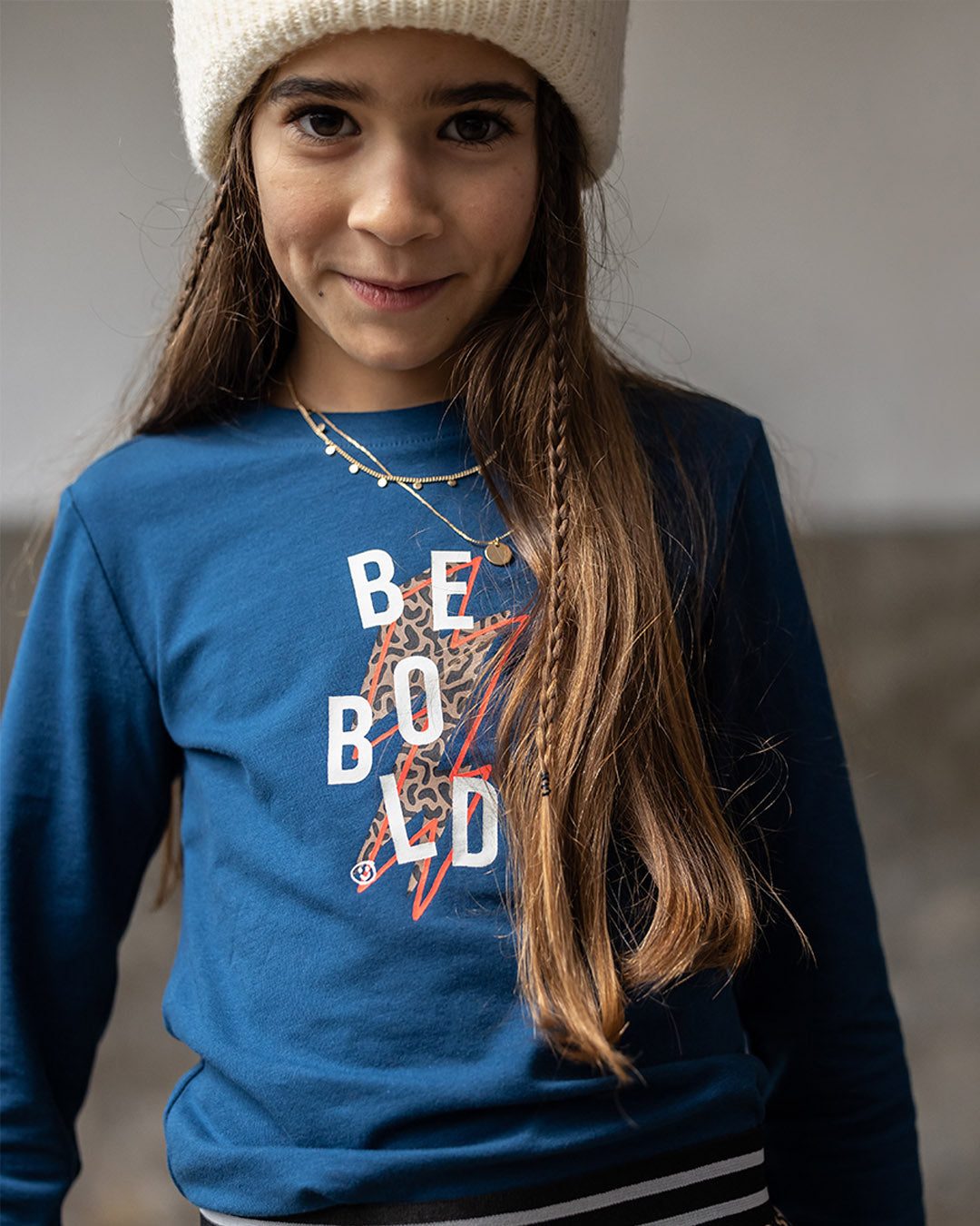 T-Shirt Lange Mouw Linde Blauw - TYGO&vito