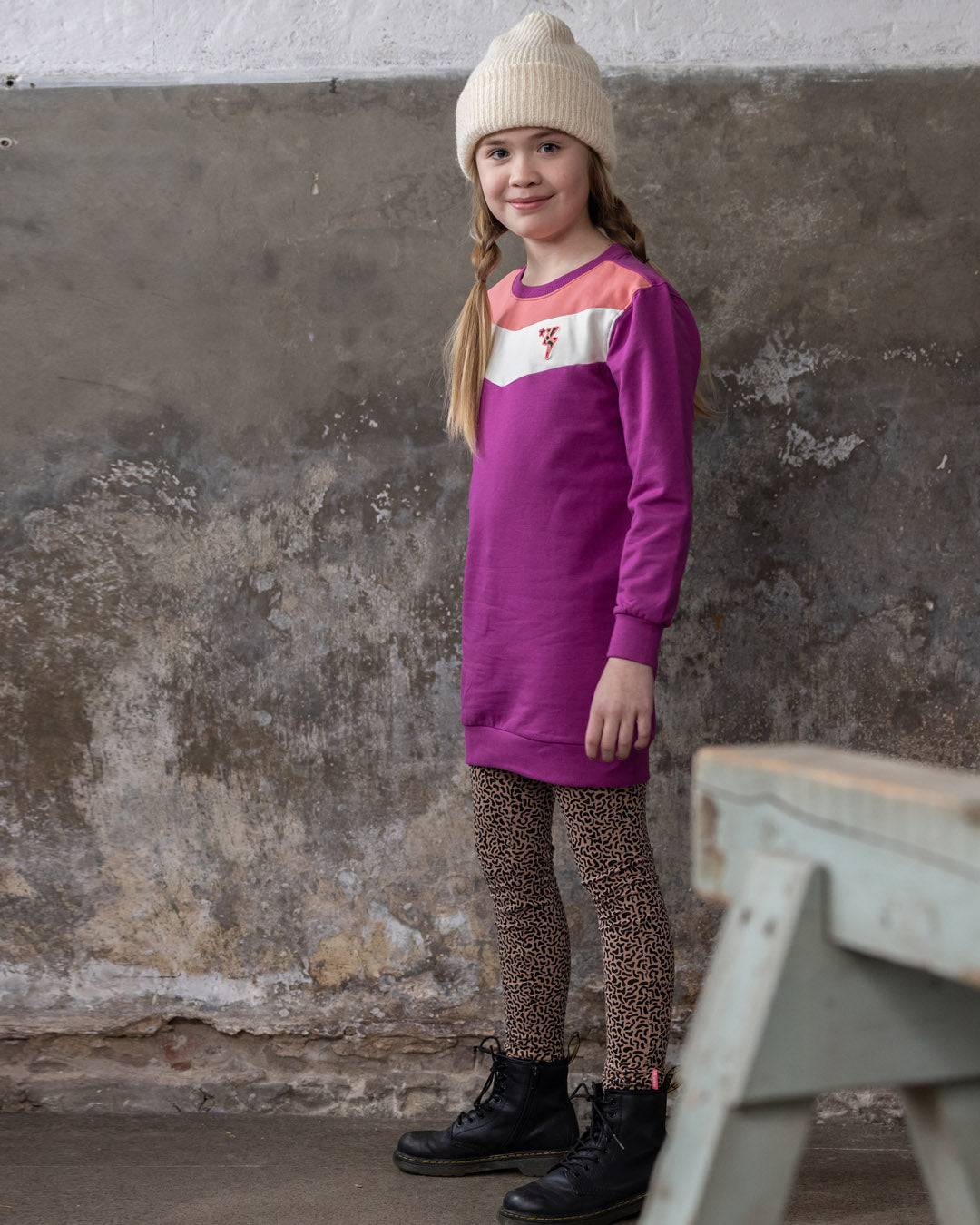 Legging All-Overprint Penny Camel - TYGO&vito