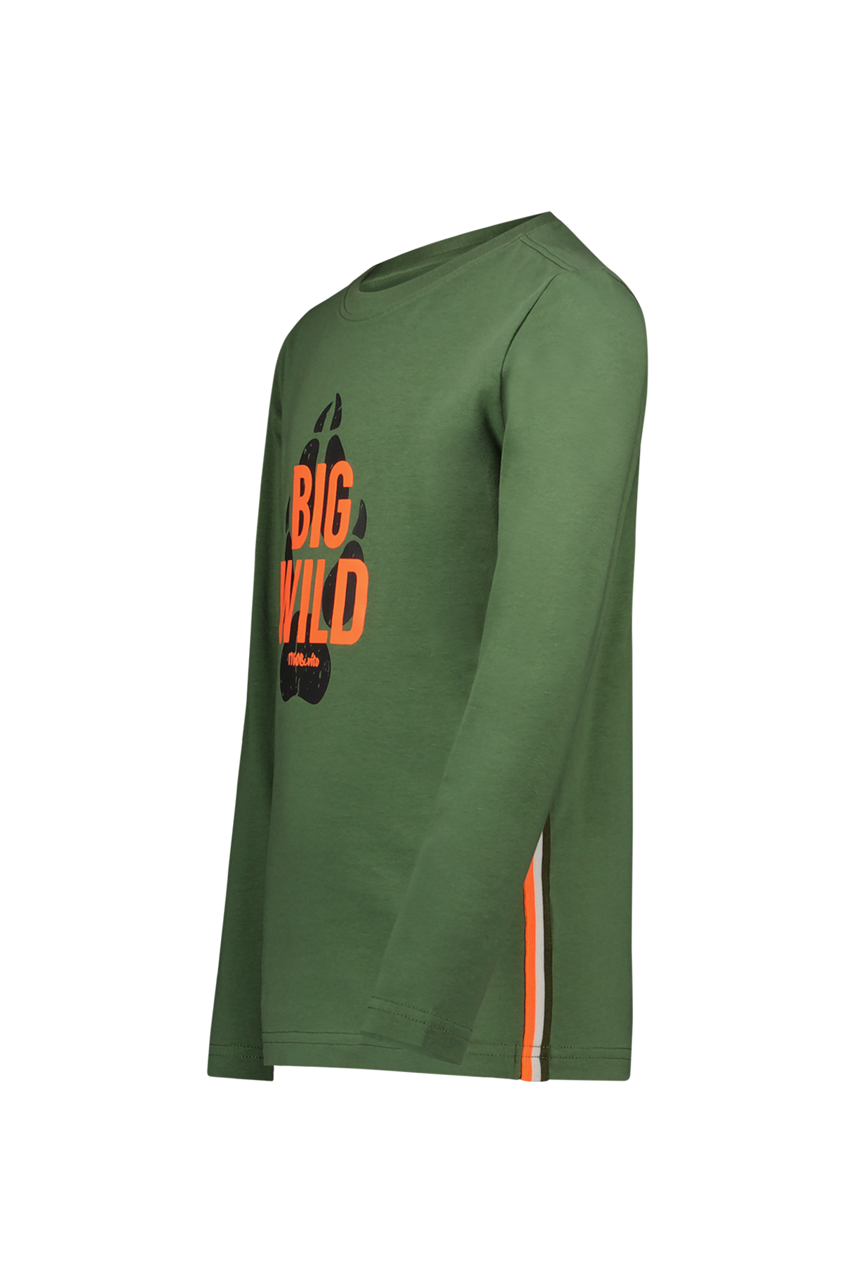 T-Shirt Lange Mouw Mason Olijf Groen - TYGO&vito