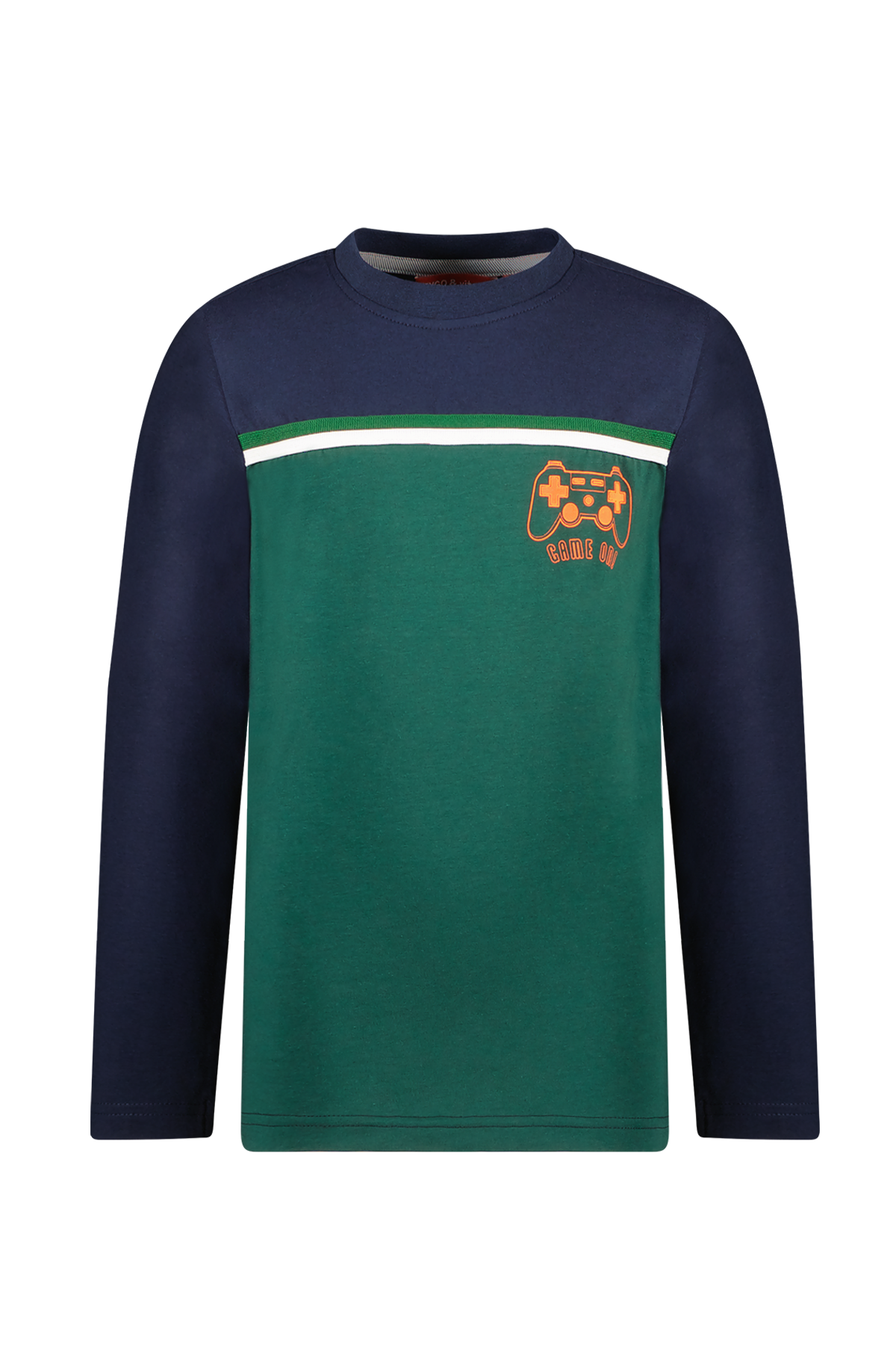 T-Shirt Lange Mouw Levi Donker Blauw - TYGO&vito