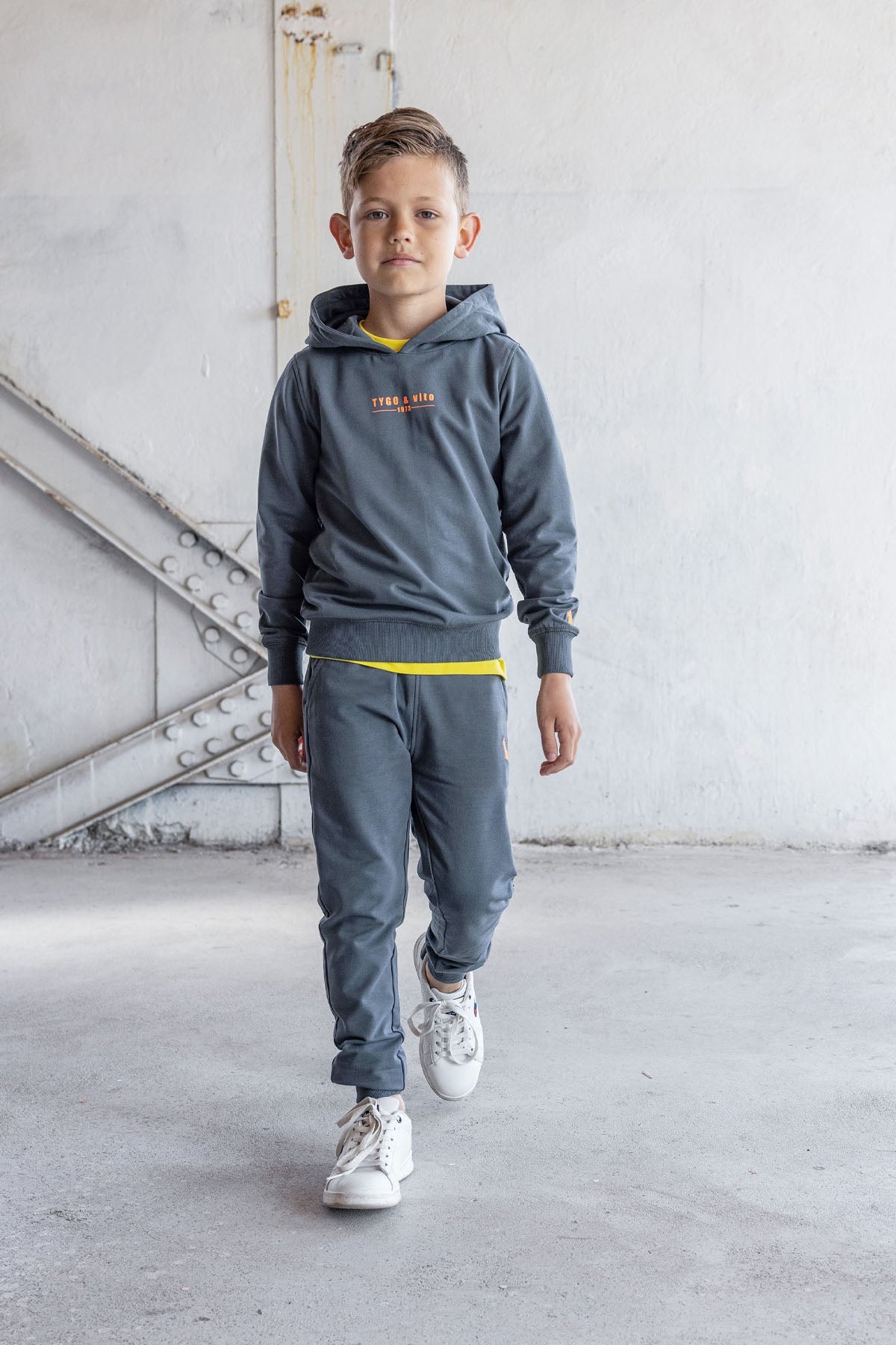 Hoodie Hugo Grijs - TYGO&vito